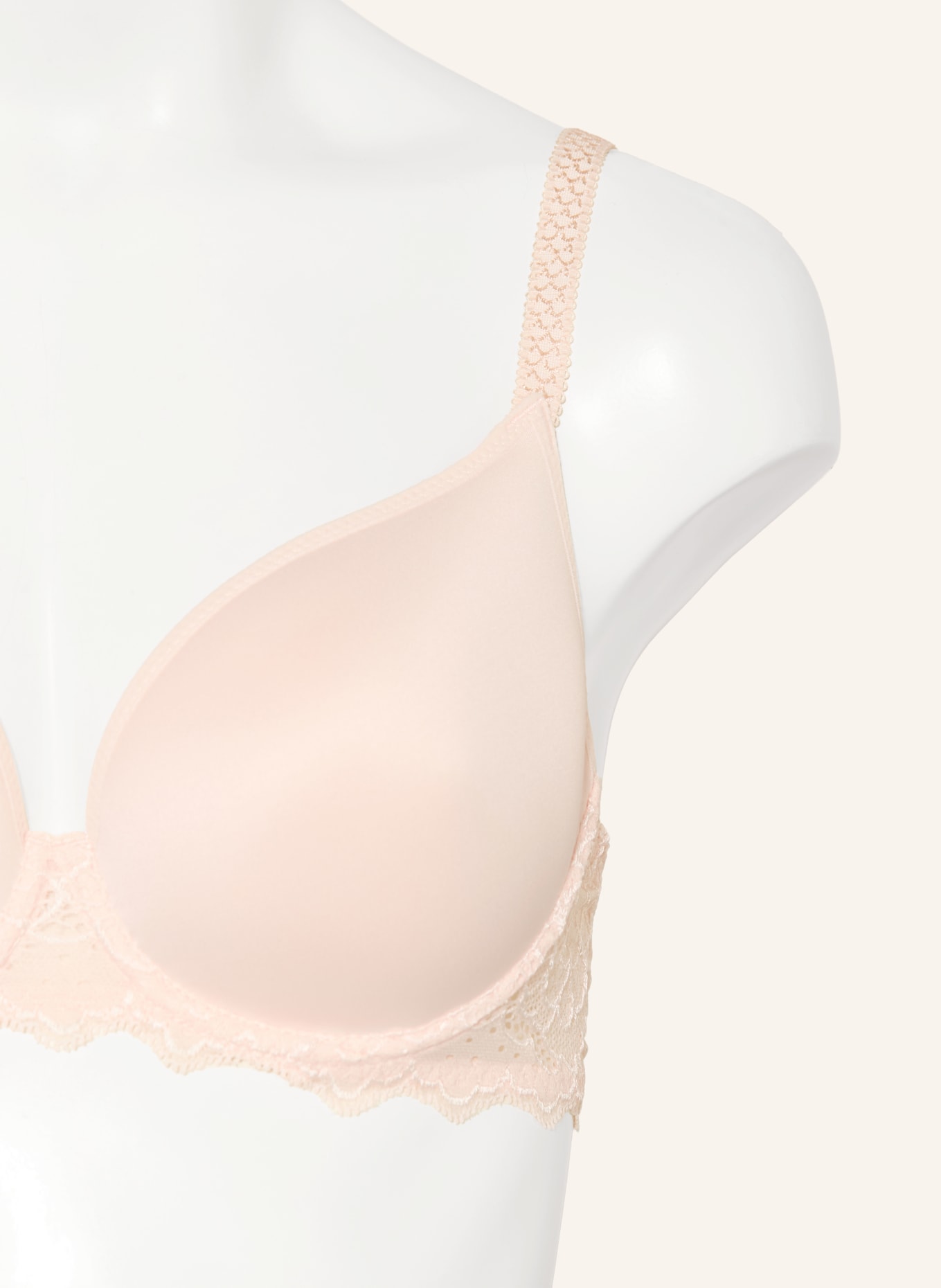 SIMONE PÉRÈLE Biustonosz typu spacer CARESSE: JASNORÓŻOWY