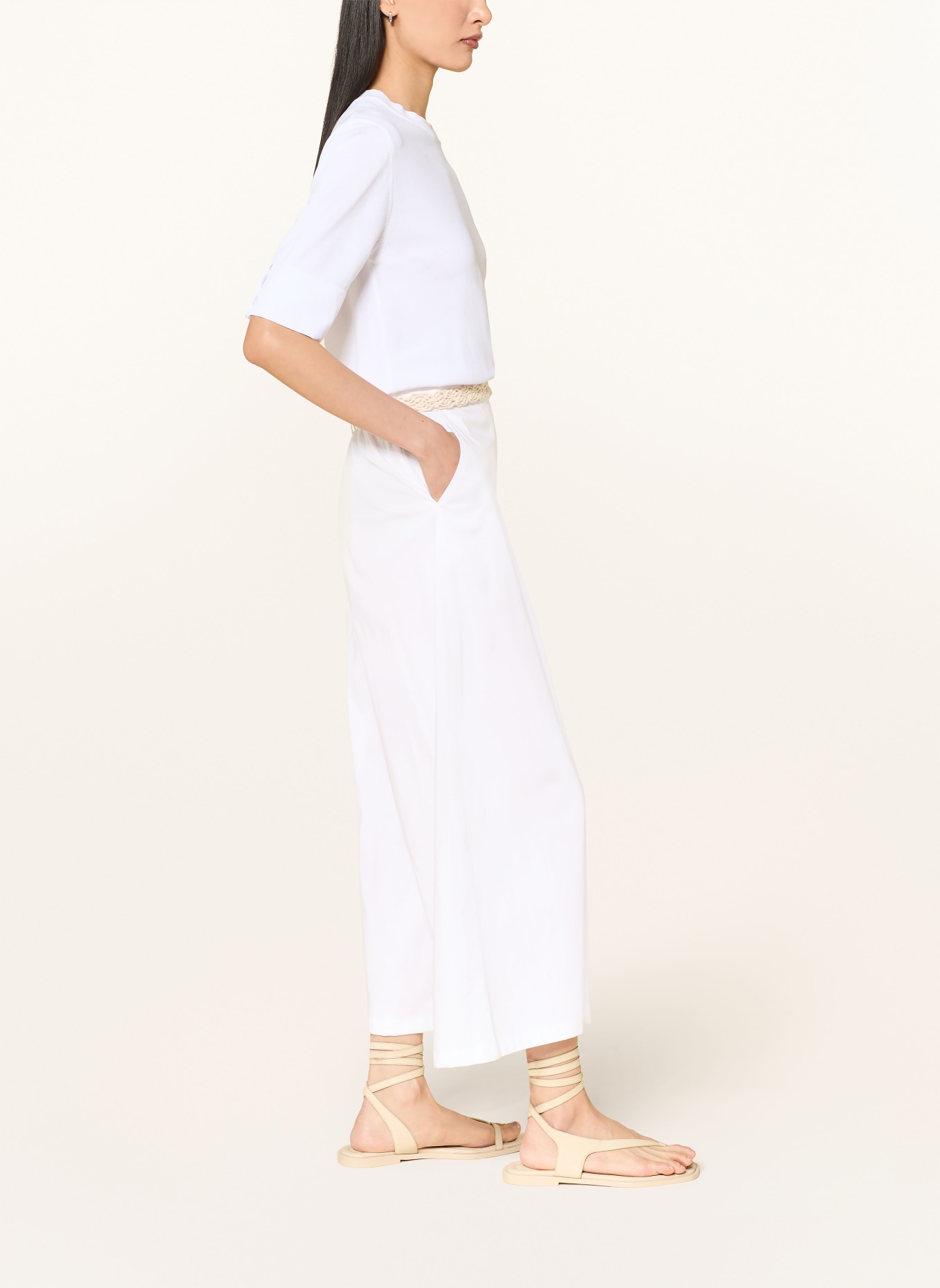 MORE & MORE Culottes: WHITE