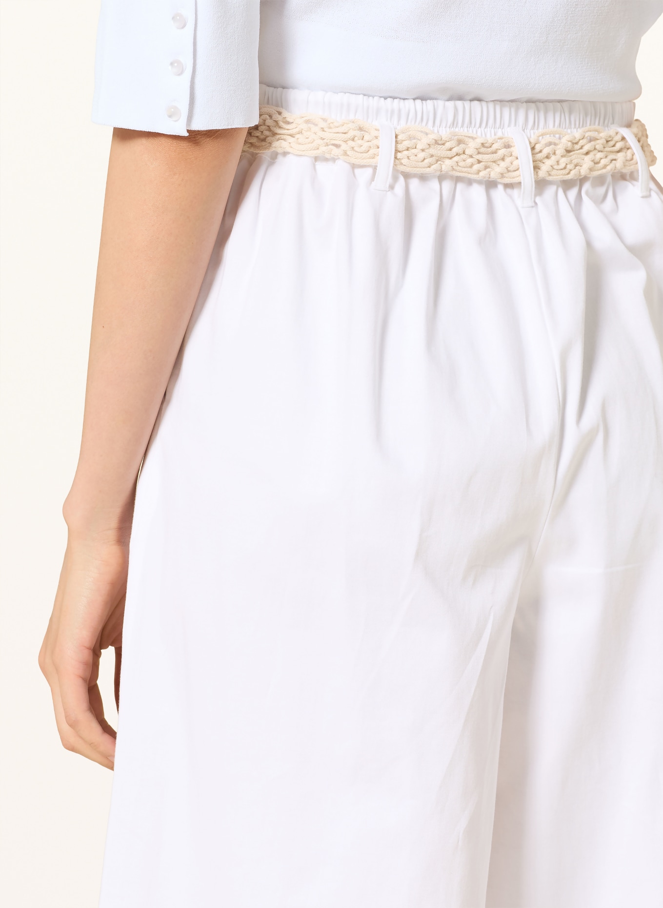 MORE & MORE Culottes: WHITE