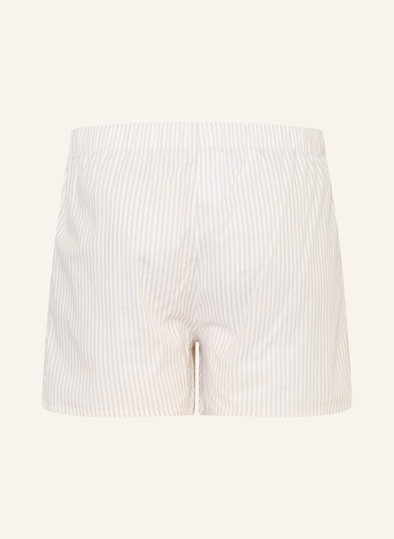 HANRO Bokserki tkane FANCY WOVEN: BEŻOWY / ECRU