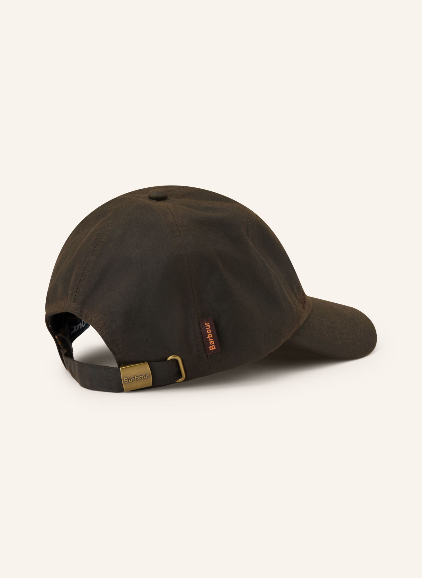 Barbour cap: DARK BROWN