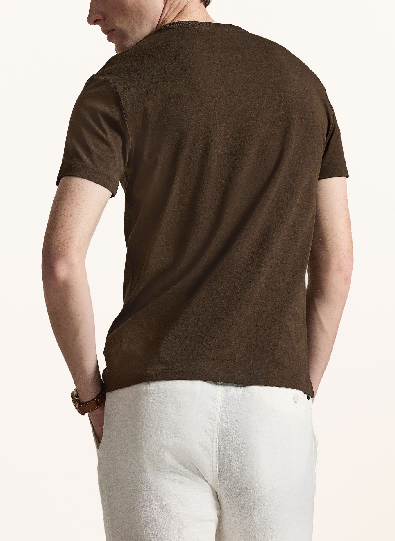 POLO RALPH LAUREN T-Shirt: DUNKELBRAUN