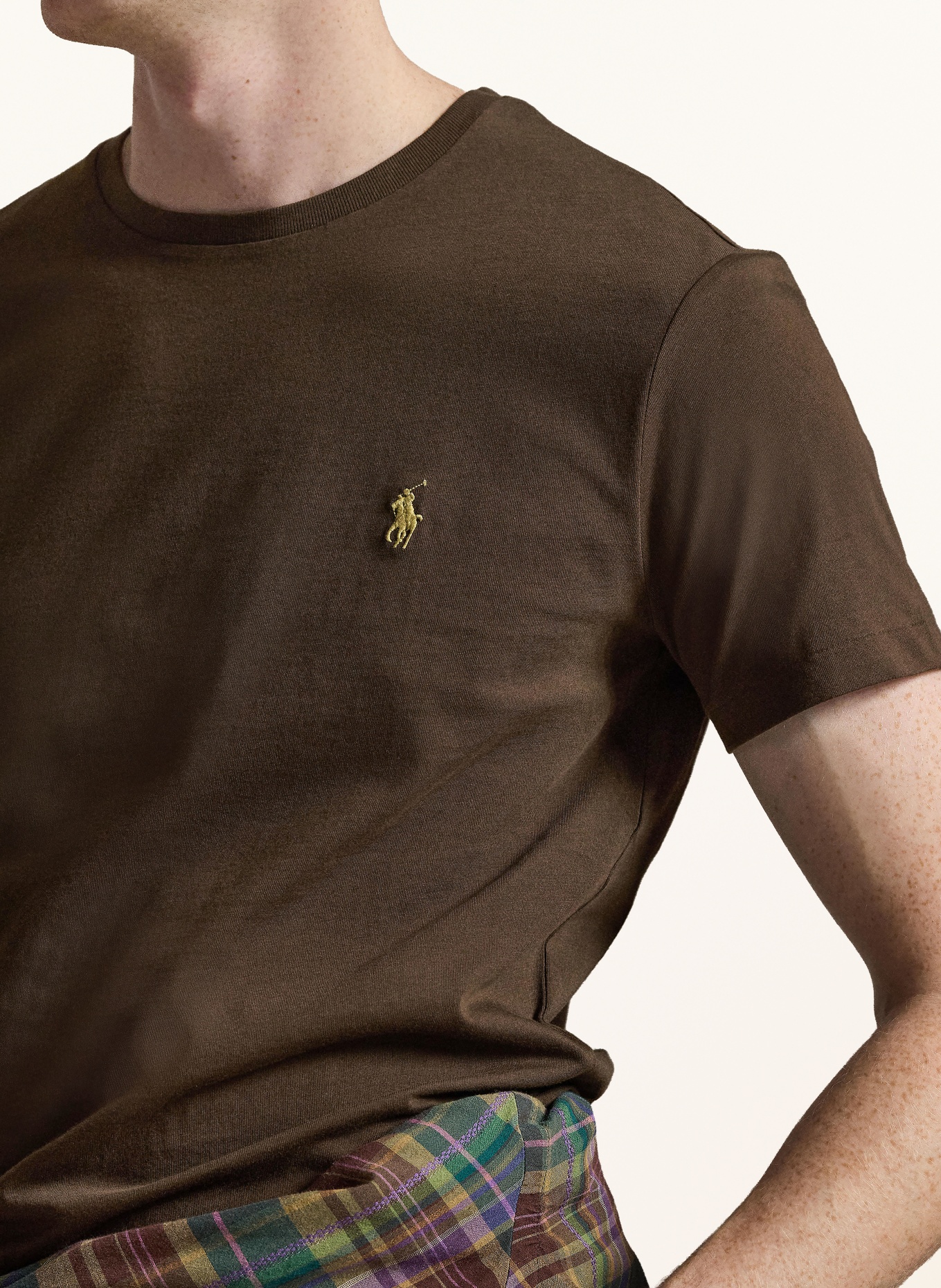 POLO RALPH LAUREN T-Shirt: DUNKELBRAUN