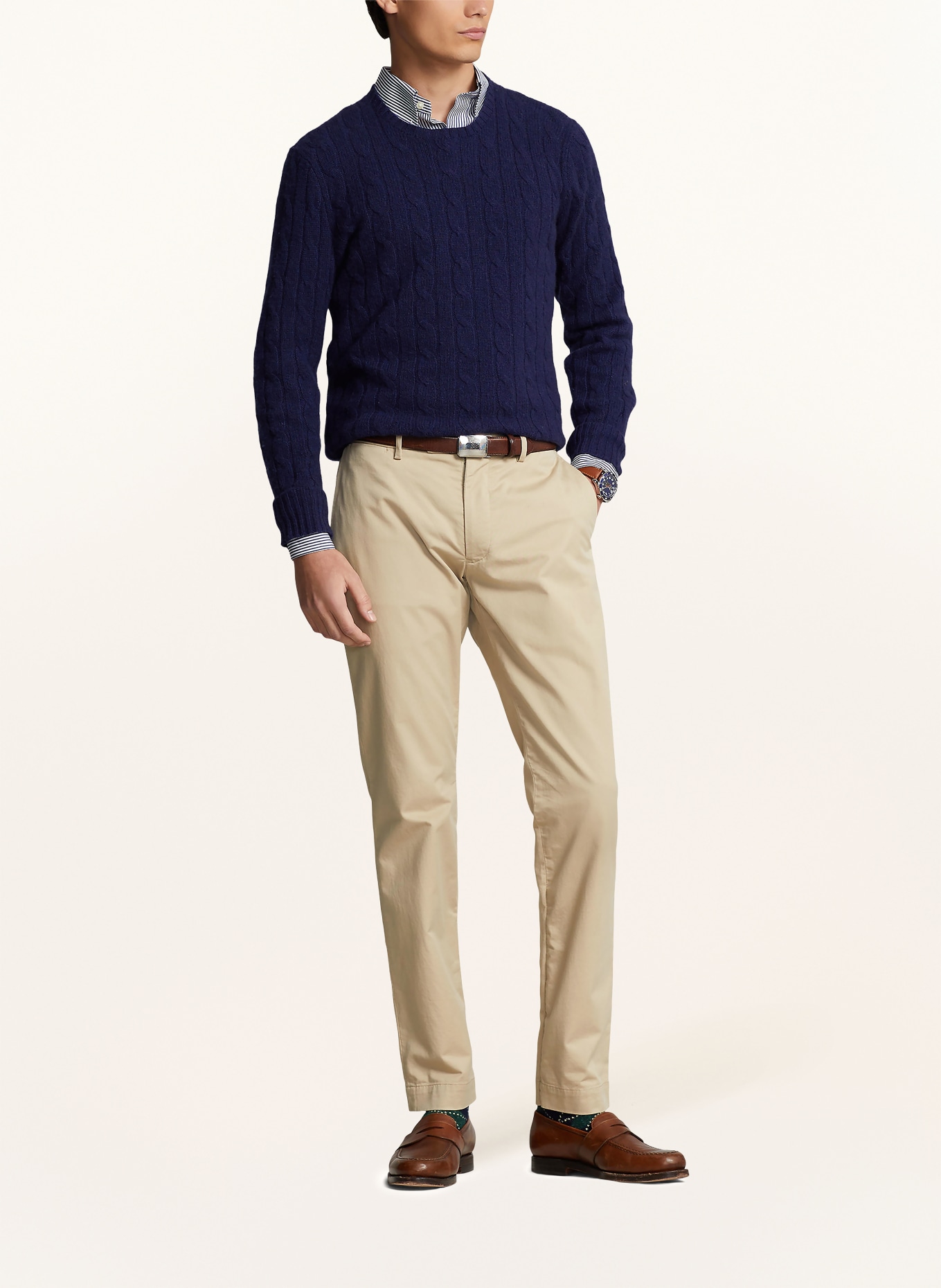 POLO RALPH LAUREN Chino slim fit: BEIGE