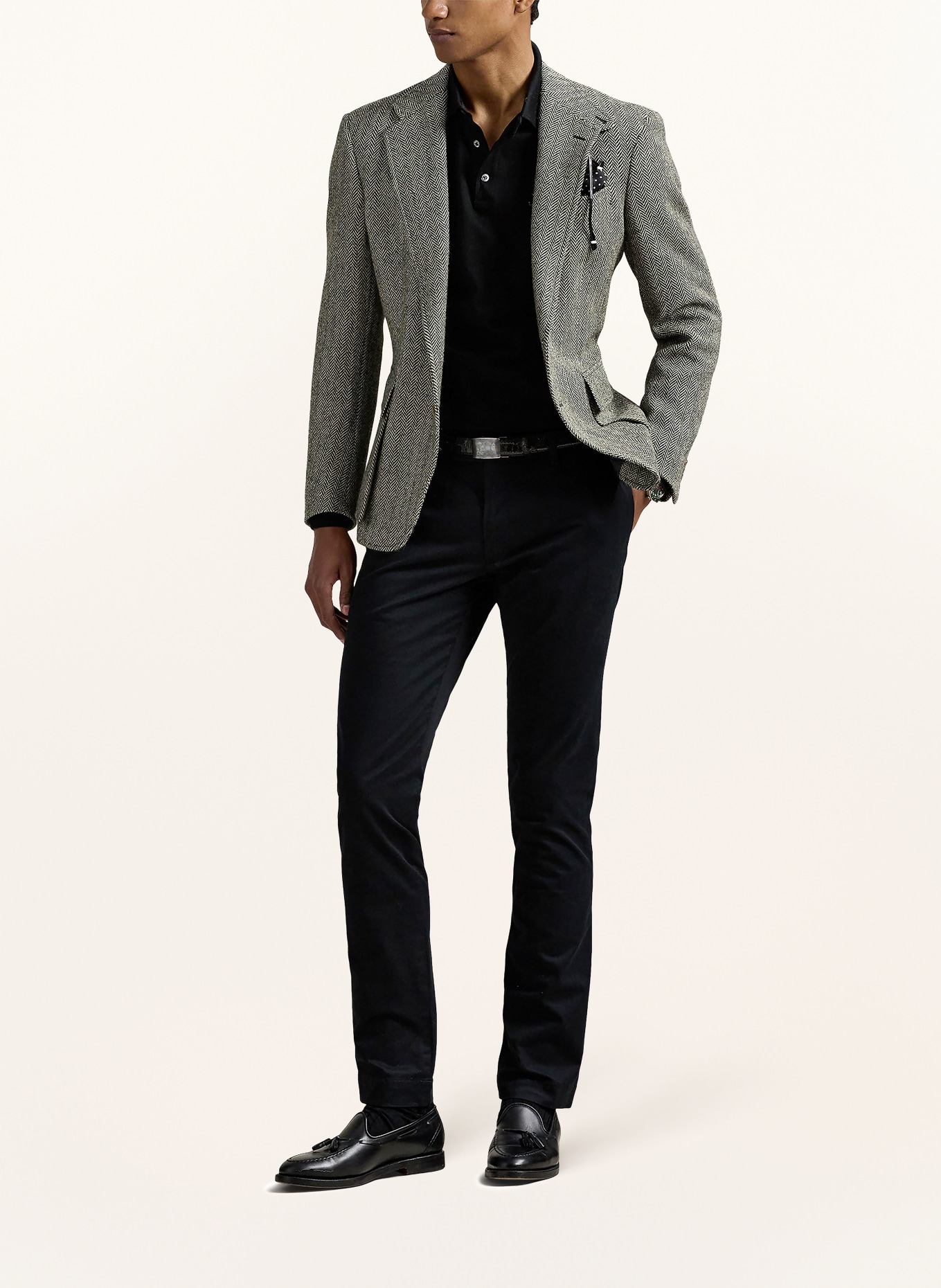 POLO RALPH LAUREN Chino slim fit: NOIR