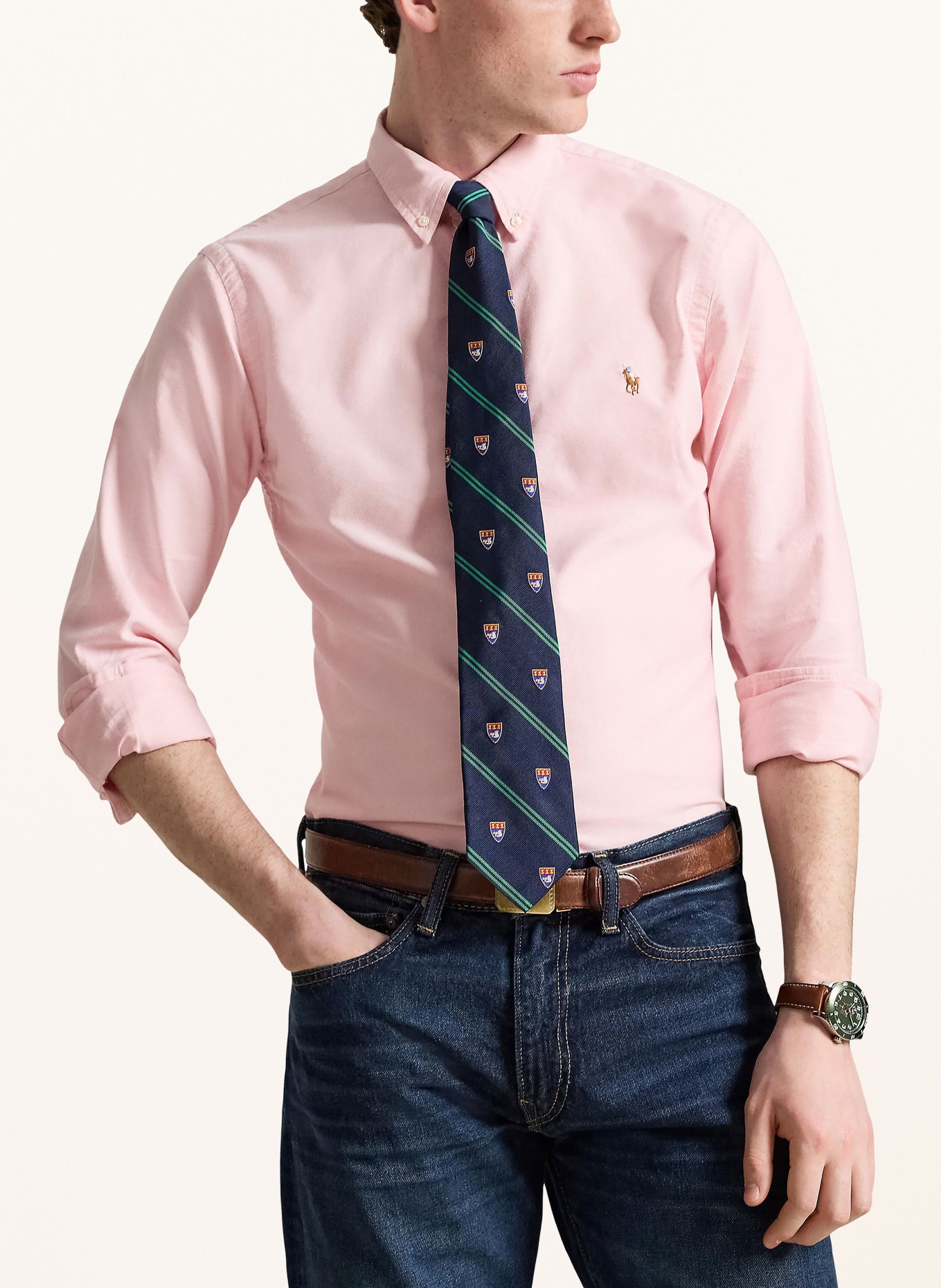 POLO RALPH LAUREN Oxfordhemd Slim Fit: ROSA