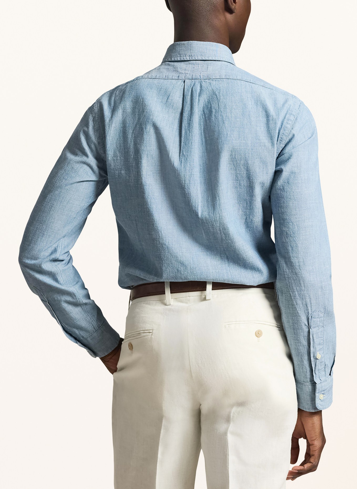 POLO RALPH LAUREN Slim fit spijkerblouse: LICHTBLAUW