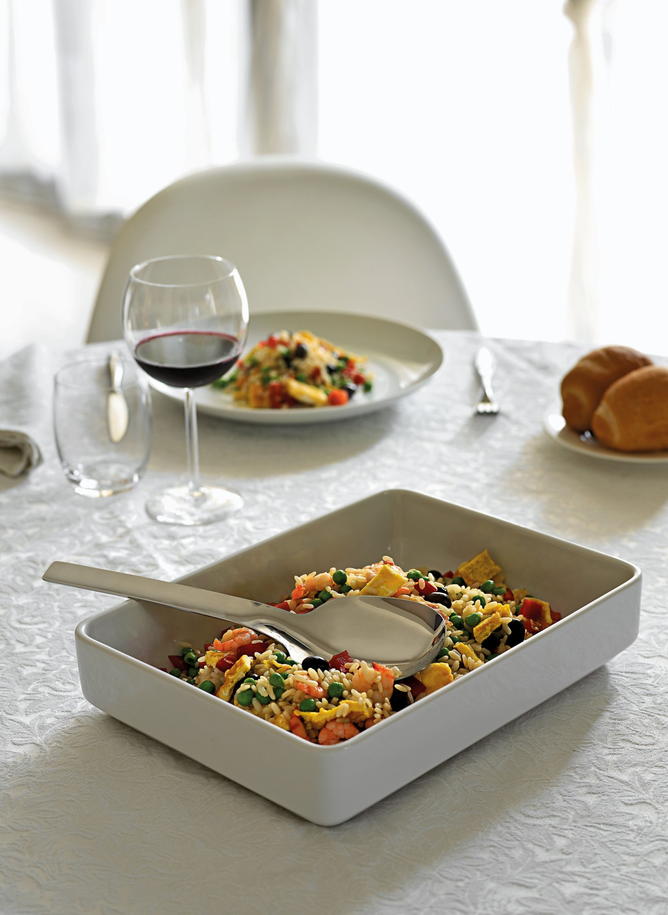 ALESSI Servierlöffel TIBIDABO: SILBER