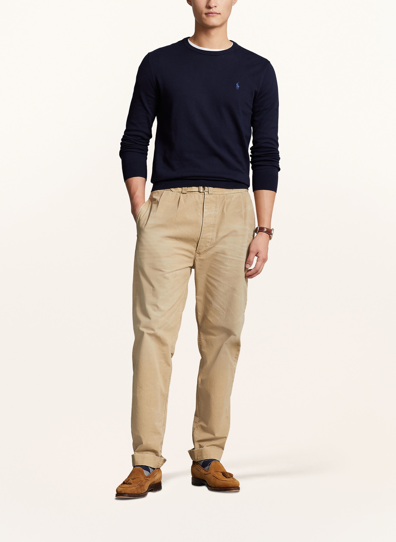 POLO RALPH LAUREN Pullover: NAVY