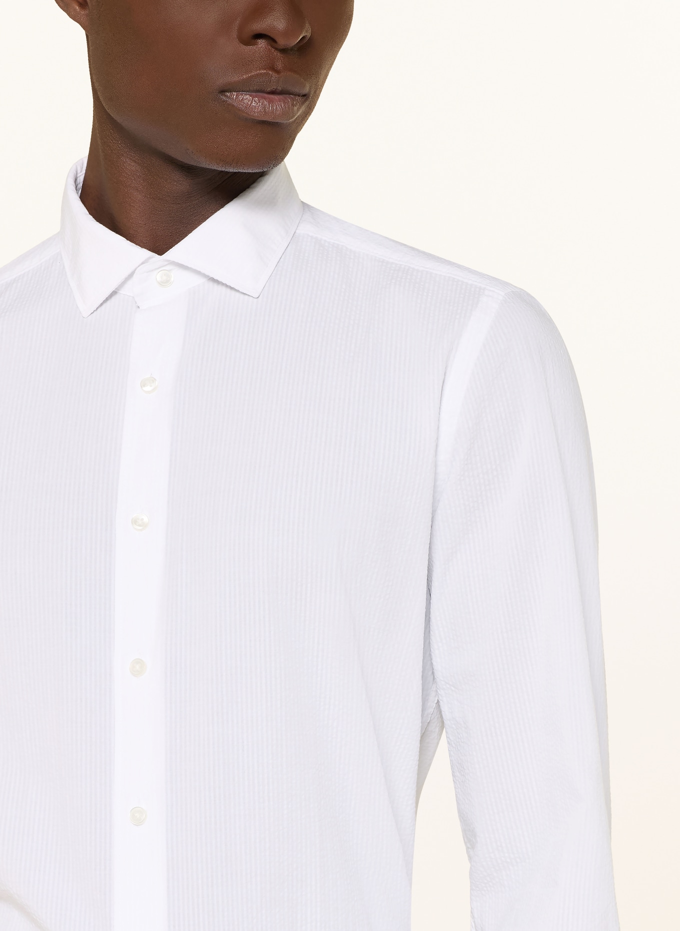 OLYMP Hemd Level Five body fit: WEISS