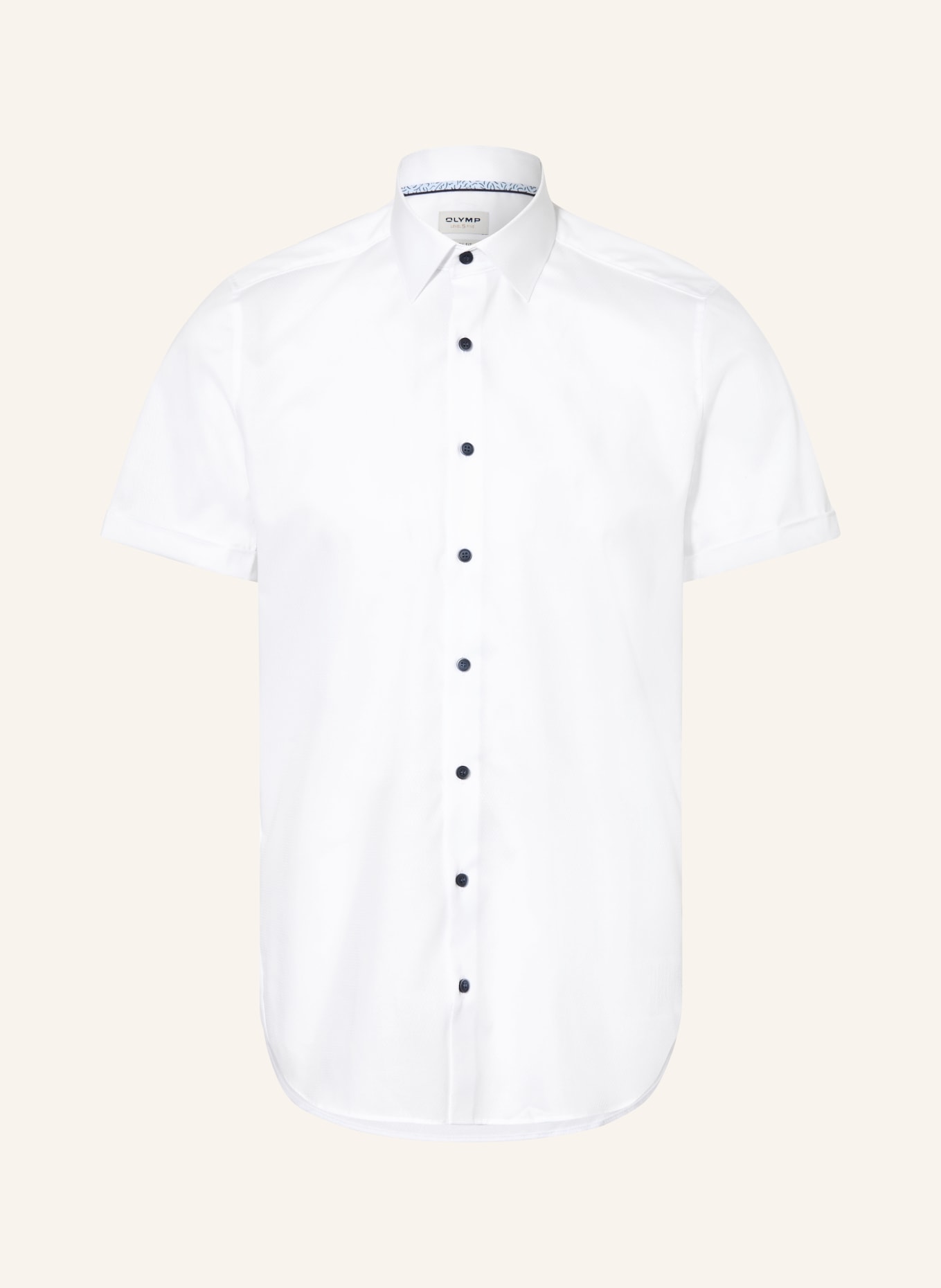 OLYMP Halbarm-Hemd Level Five body fit: WEISS