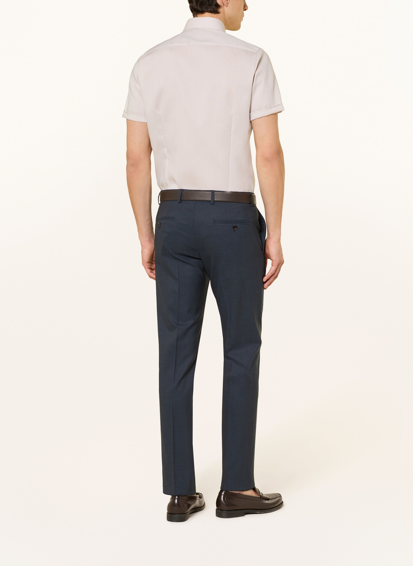 OLYMP Kurzarm-Hemd Level Five body fit: BEIGE