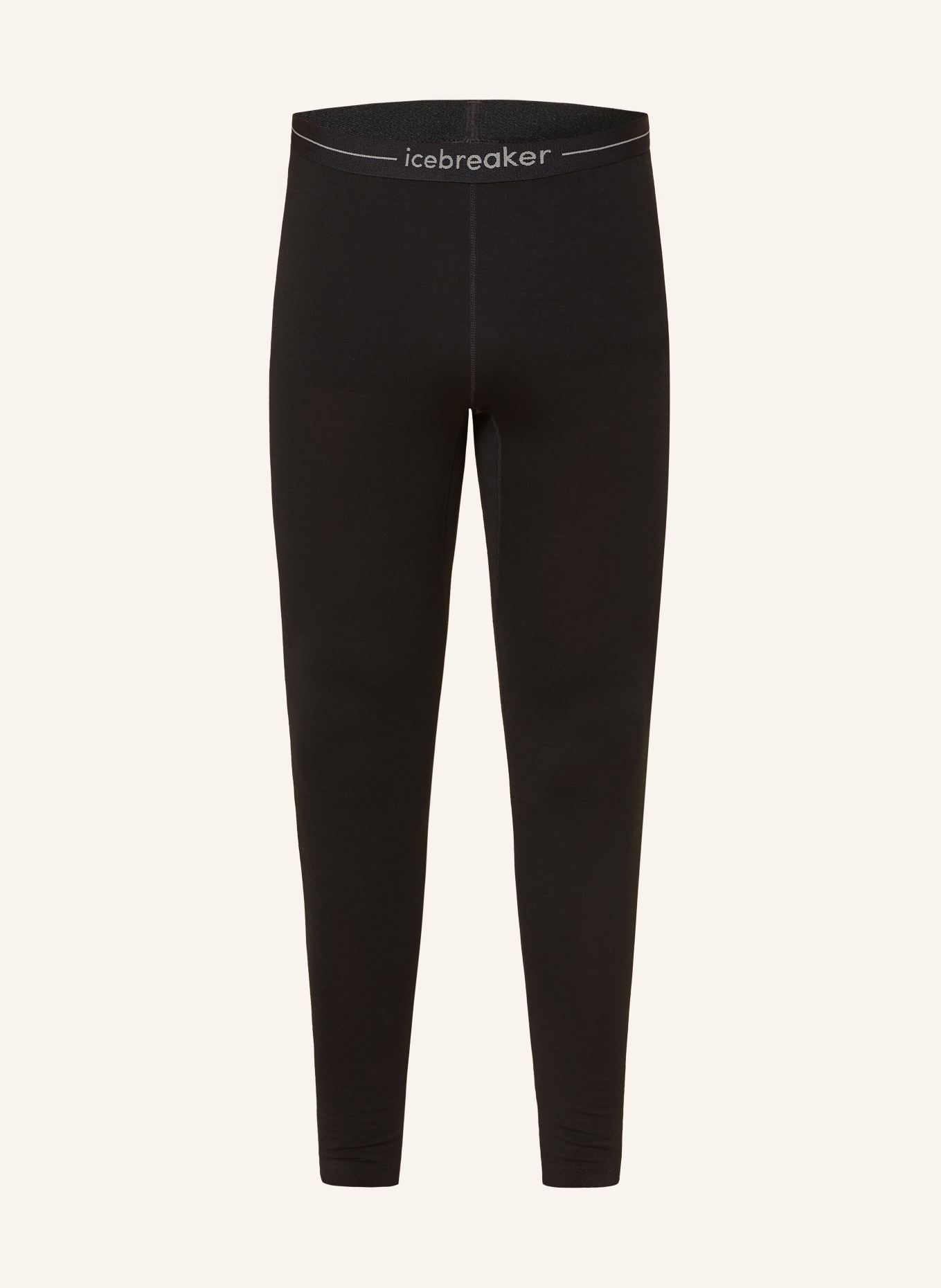 icebreaker Pantalon fonctionnel 200 OASIS en laine mérinos: NOIR