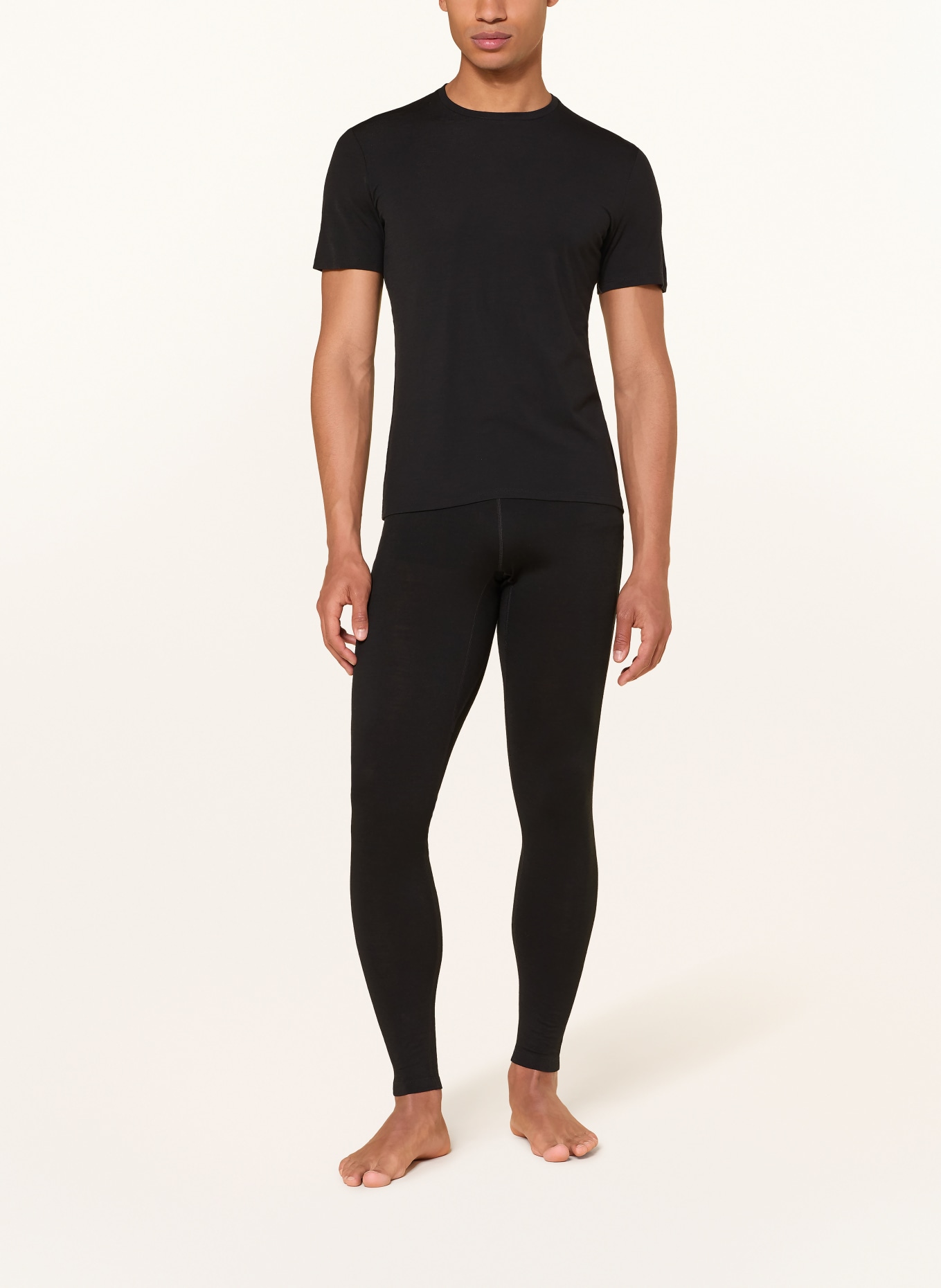 icebreaker Pantalon fonctionnel 200 OASIS en laine mérinos: NOIR