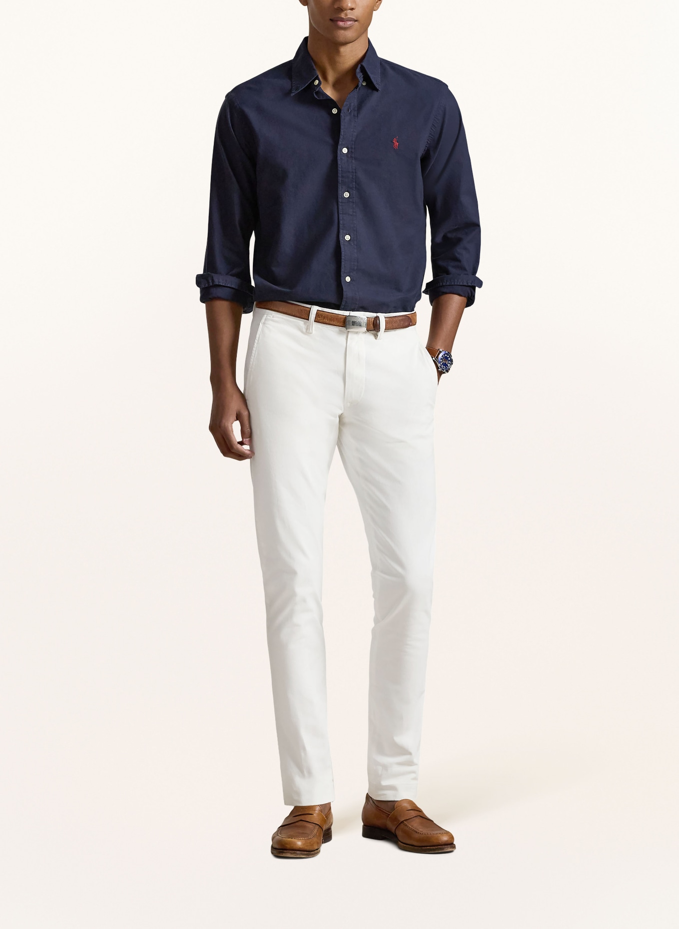 POLO RALPH LAUREN Hemd Slim Fit: DUNKELBLAU
