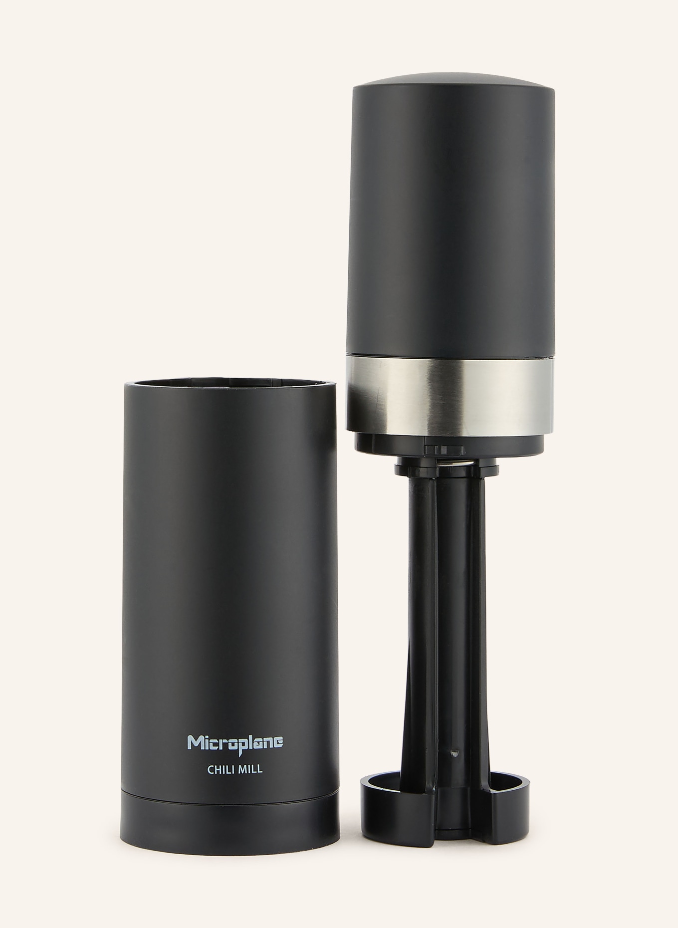 Microplane mlýnek na chilli: ČERNÁ / STŘÍBRNÁ