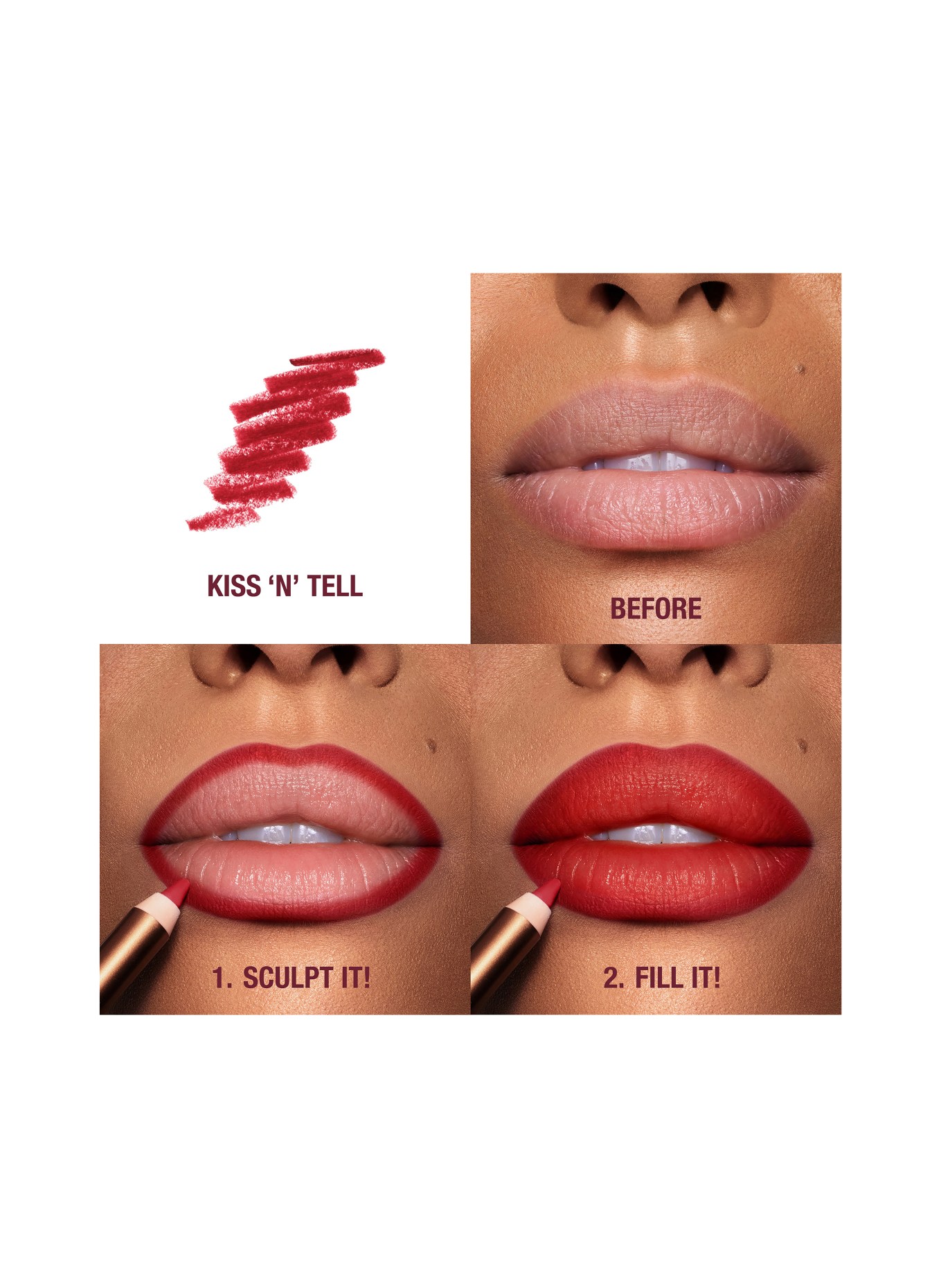 Charlotte Tilbury LIP CHEAT: KISS 'N' TELL