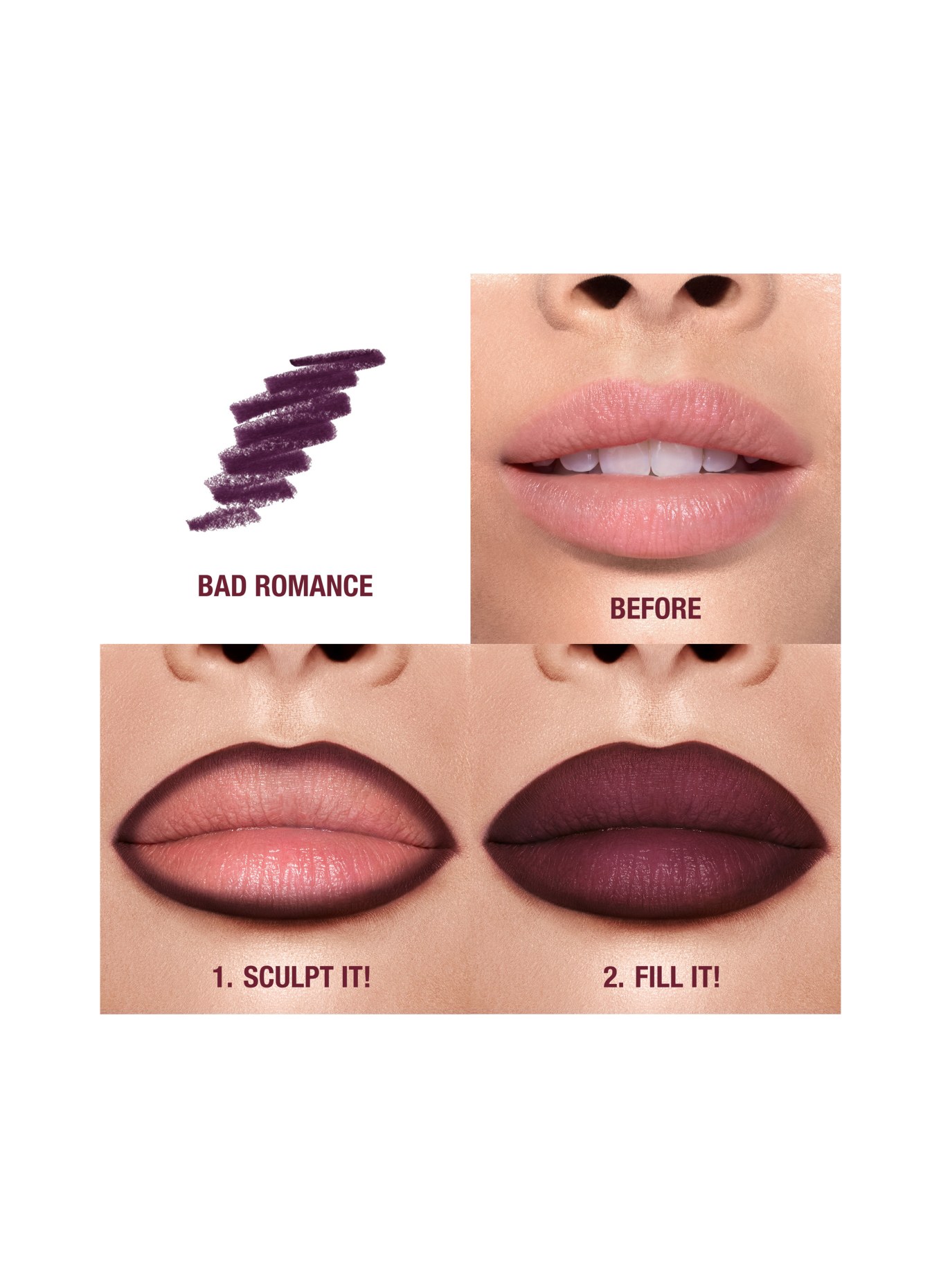 Charlotte Tilbury LIP CHEAT: BAD ROMANCE