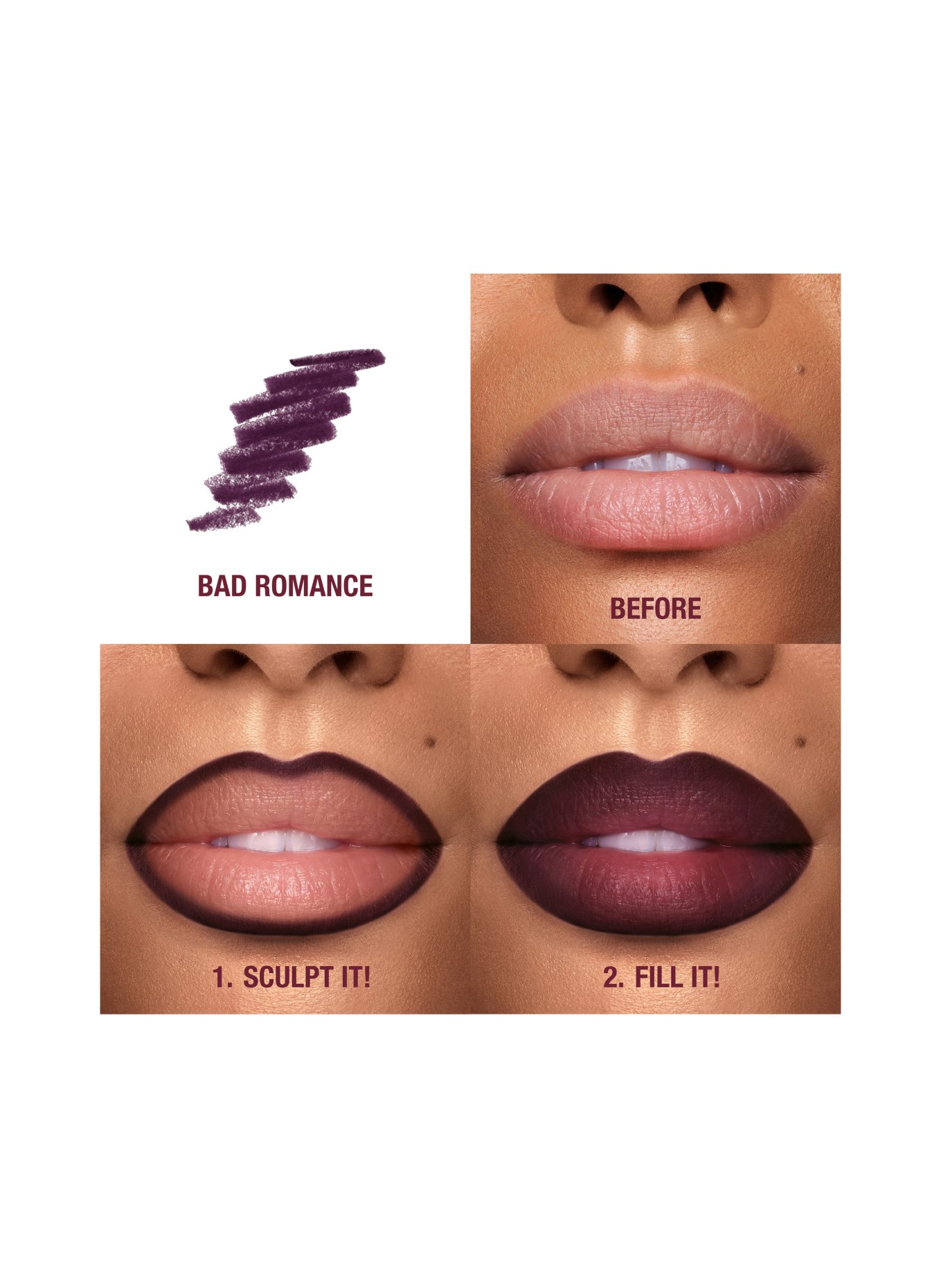 Charlotte Tilbury LIP CHEAT: BAD ROMANCE
