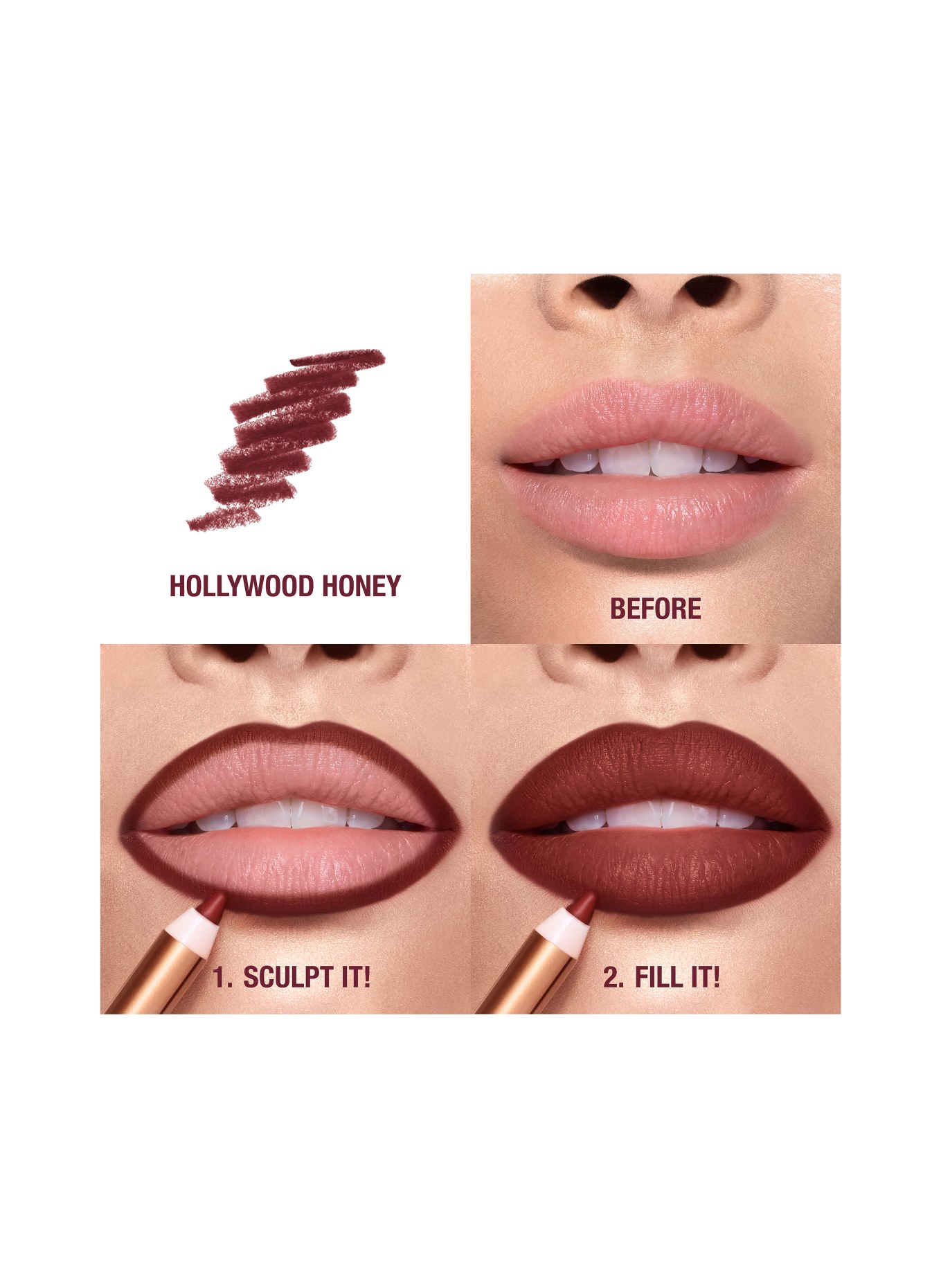 Charlotte Tilbury LIP CHEAT: HOLLYWOOD HONEY