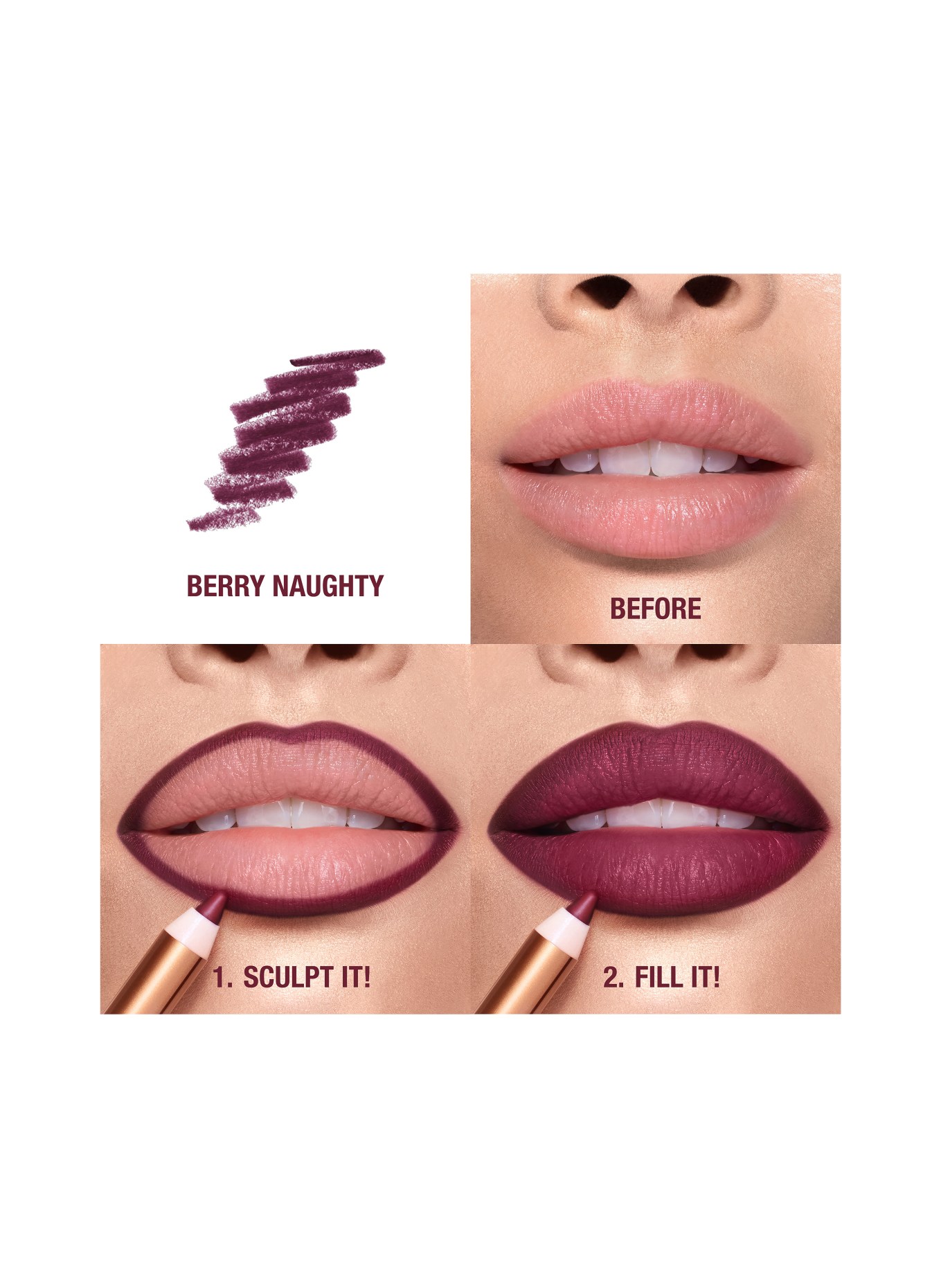 Charlotte Tilbury LIP CHEAT: BERRY NAUGHTY