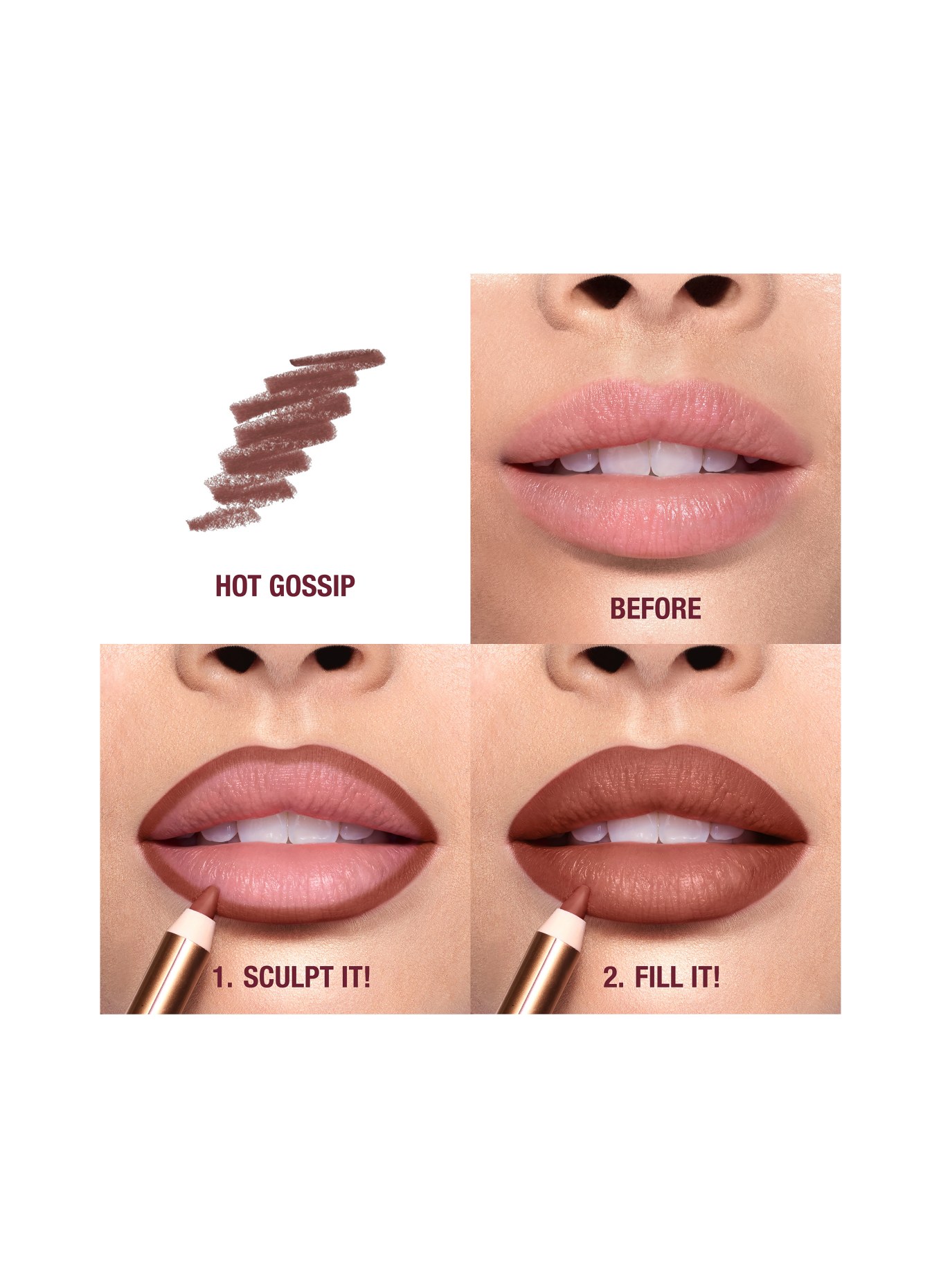 Charlotte Tilbury LIP CHEAT: HOT GOSSIP