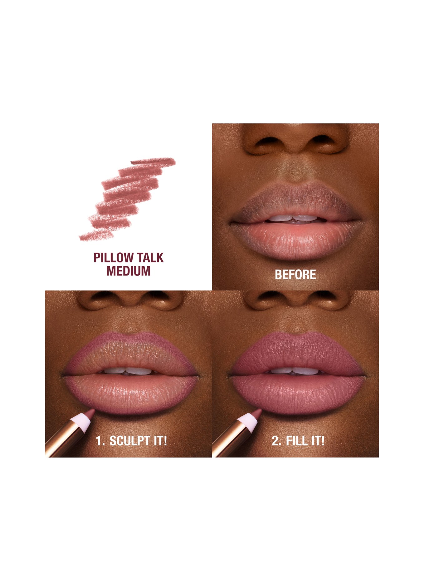 Charlotte Tilbury LIP CHEAT: PILLOW TALK MEDIUM
