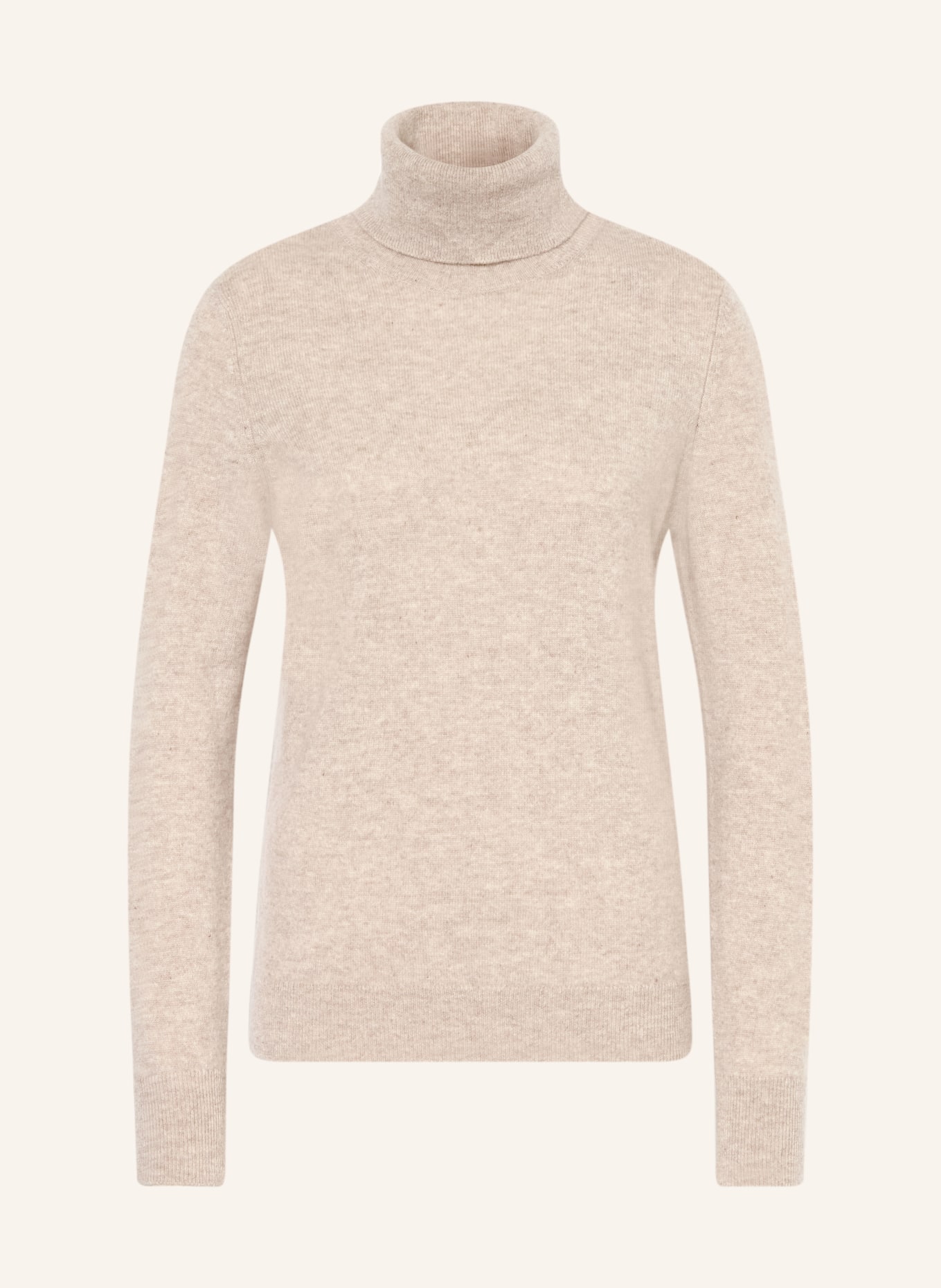 lilienfels Pull à col roulé en cachemire: BEIGE