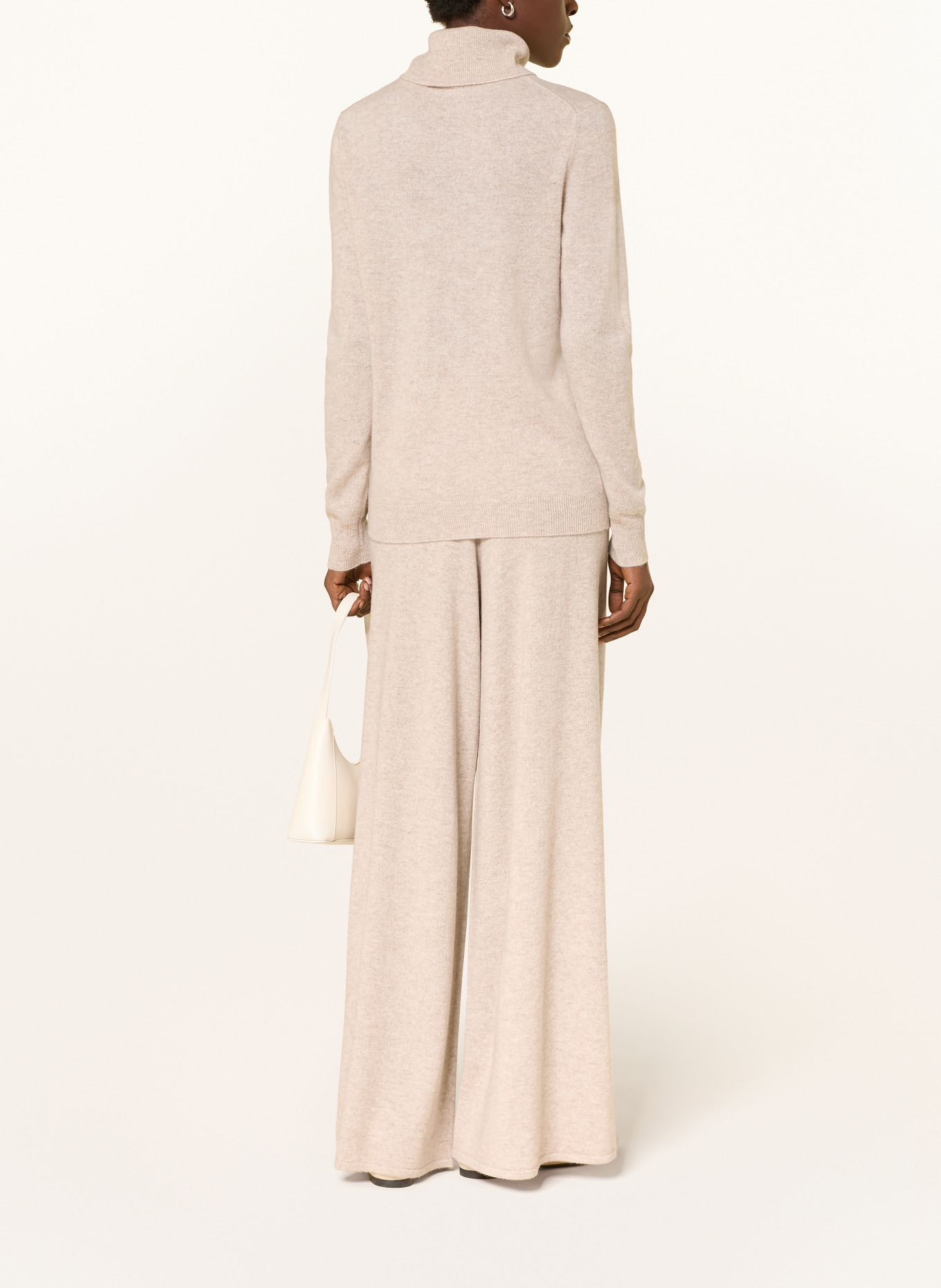 lilienfels Pull à col roulé en cachemire: BEIGE