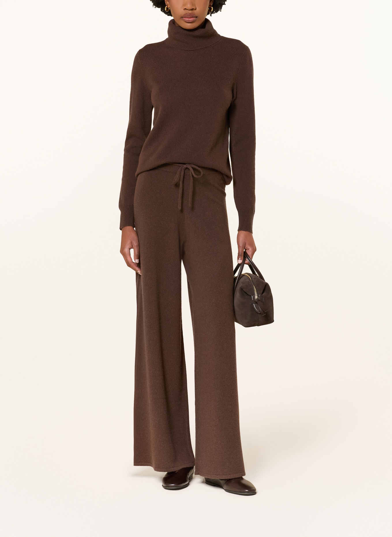 lilienfels Rollkragenpullover aus Cashmere: BRAUN