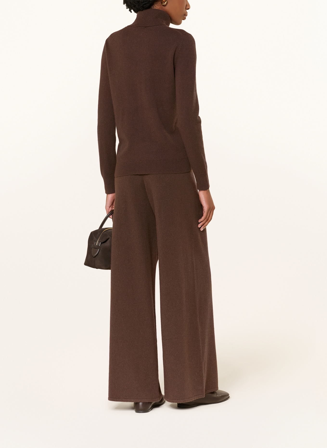 lilienfels Rollkragenpullover aus Cashmere: BRAUN