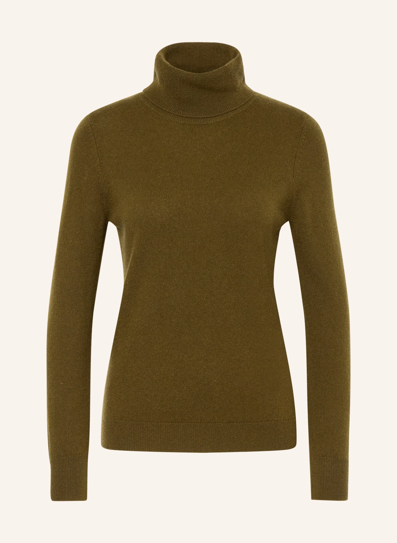 lilienfels Pull à col roulé en cachemire: OLIVE