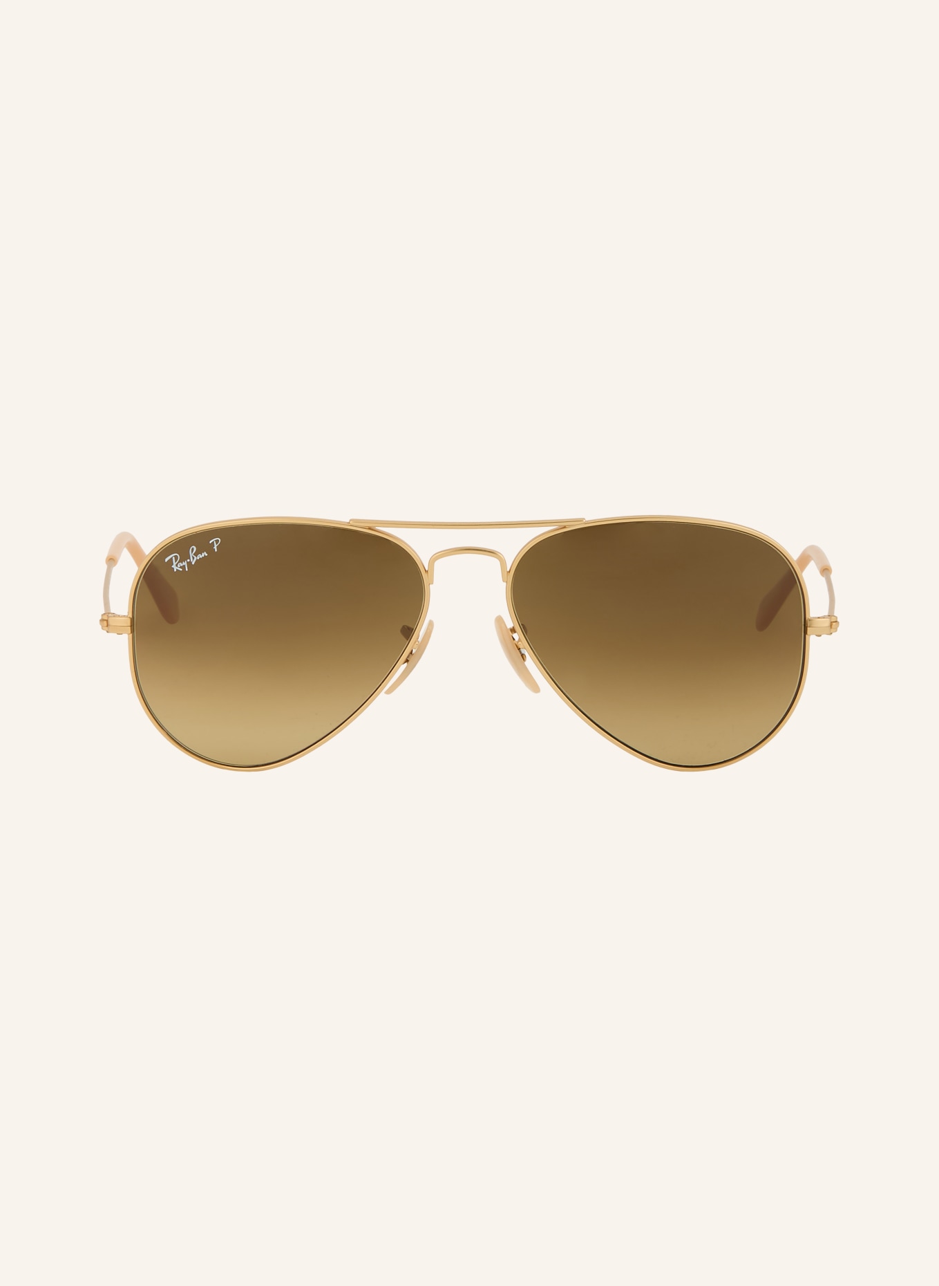 Ray-Ban Sluneční brýle RB3025 AVIATOR: ZLATO/HNĚDÝ PŘECHOD