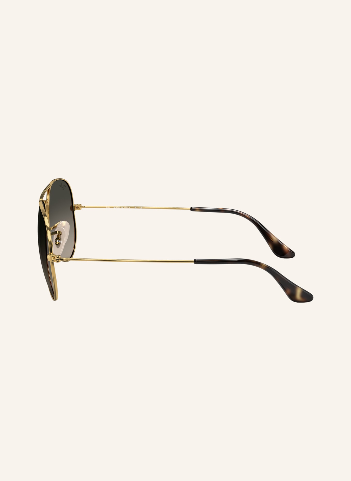Ray-Ban Sonnenbrille RB3025 AVIATOR: GOLD/ GRAU VERLAUF