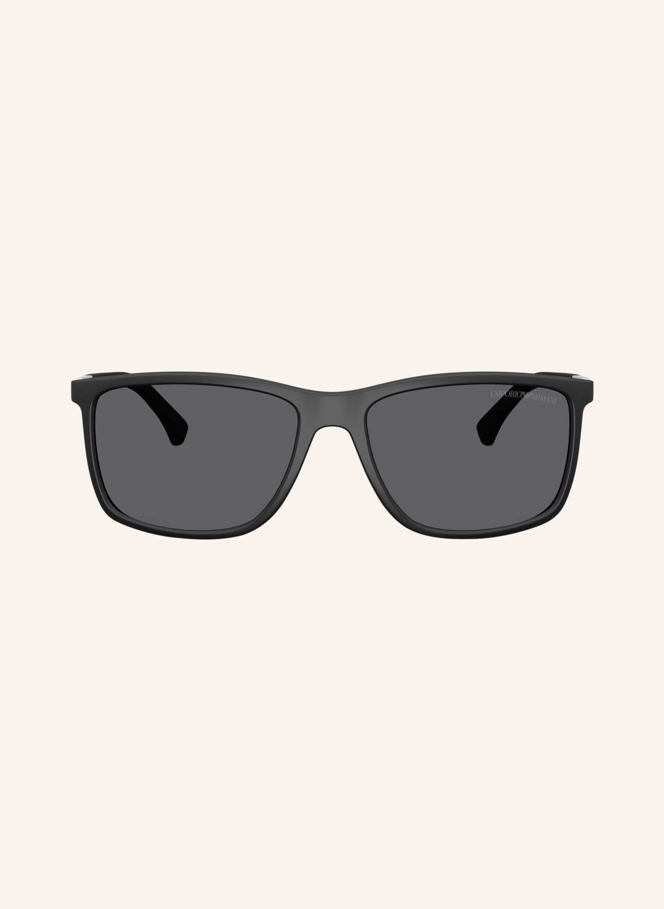 EMPORIO ARMANI Sonnenbrille EA4058: MATT SCHWARZ/ GRAU POLARISIERT