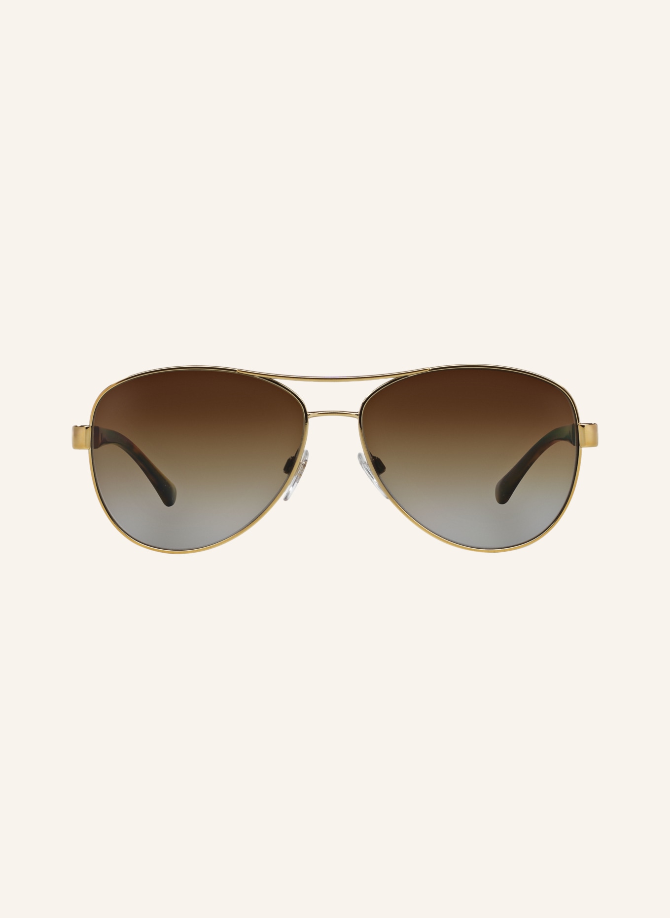 BURBERRY Sonnenbrille BE3080: GOLD/ BRAUN POLARISIERT