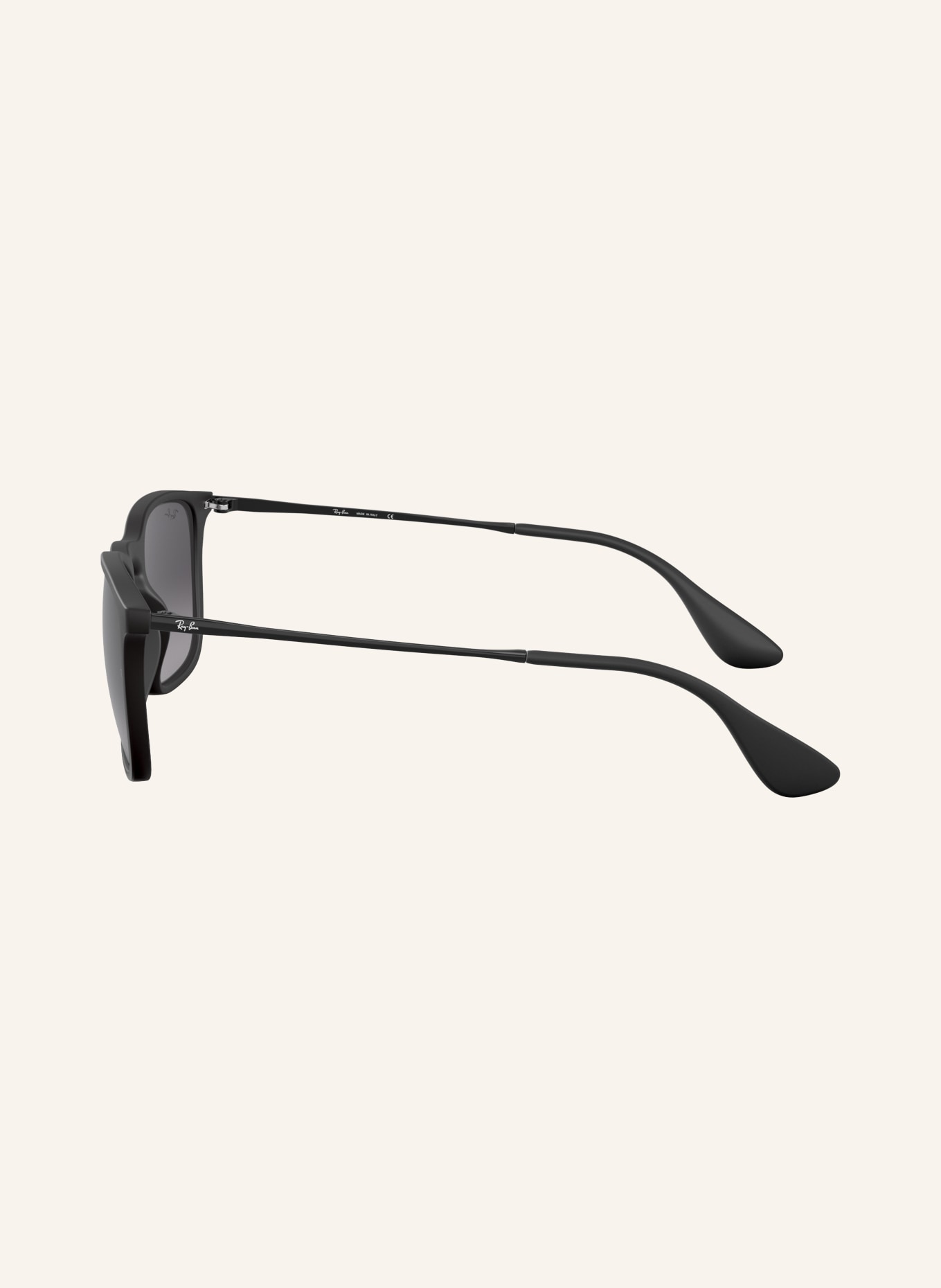 Ray-Ban Sunglasses RB4187 CHRIS: BLACK/GRAY GRADIENT