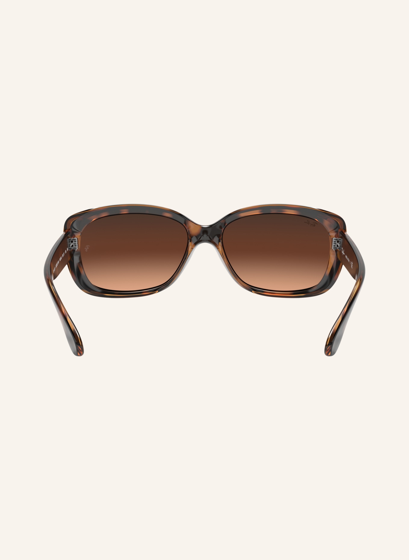 Ray-Ban Zonnebril RB4101 JACKIE OHH: HAVANA/ BRUIN VERLOOP