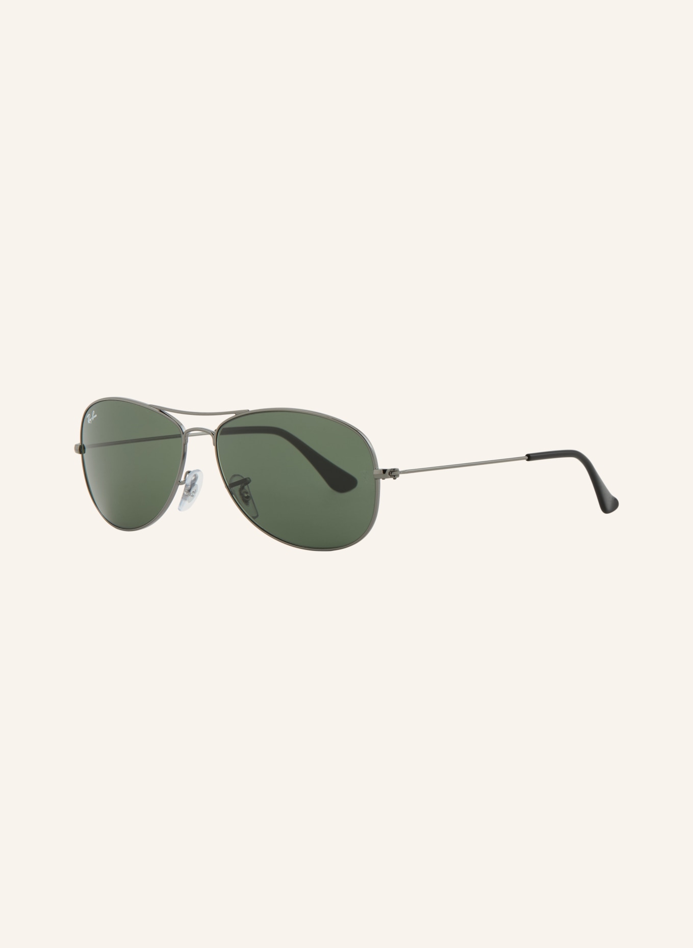 Ray-Ban Sluneční brýle RB3362 COCKPIT: ŠEDÁ/TMAVĚ ZELENÁ