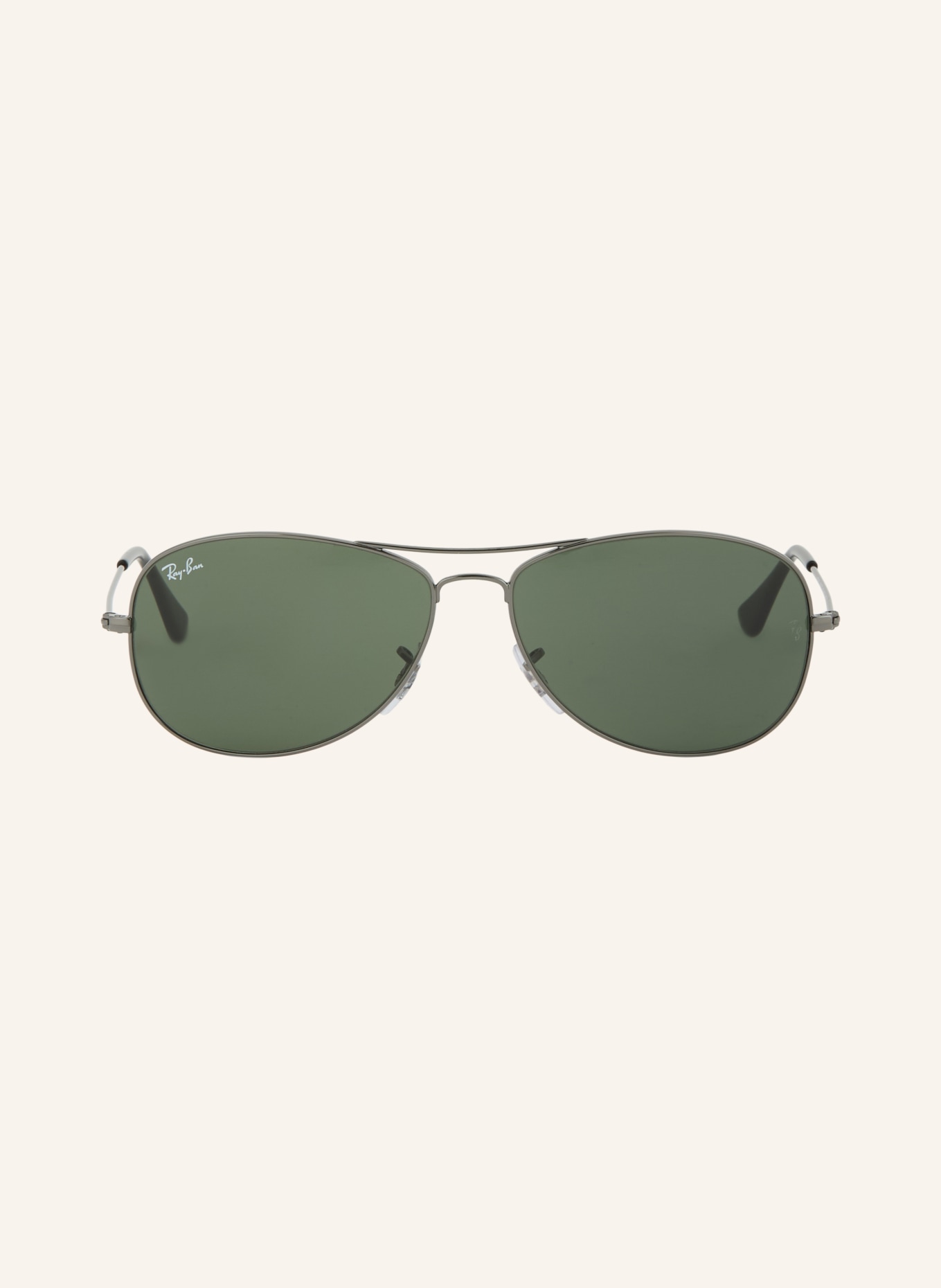 Ray-Ban Sluneční brýle RB3362 COCKPIT: ŠEDÁ/TMAVĚ ZELENÁ
