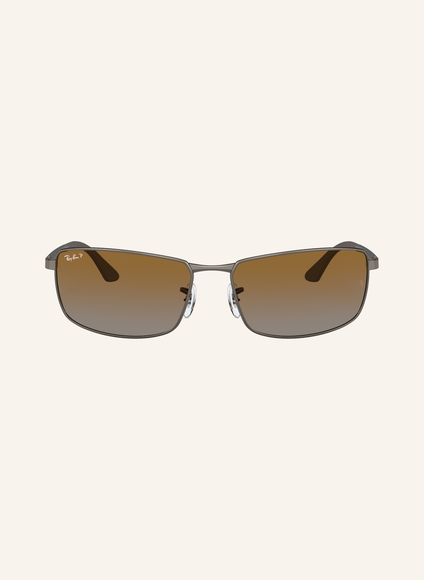 Ray-Ban Sonnenbrille RB3498: GRAU/ BRAUN VERLAUF