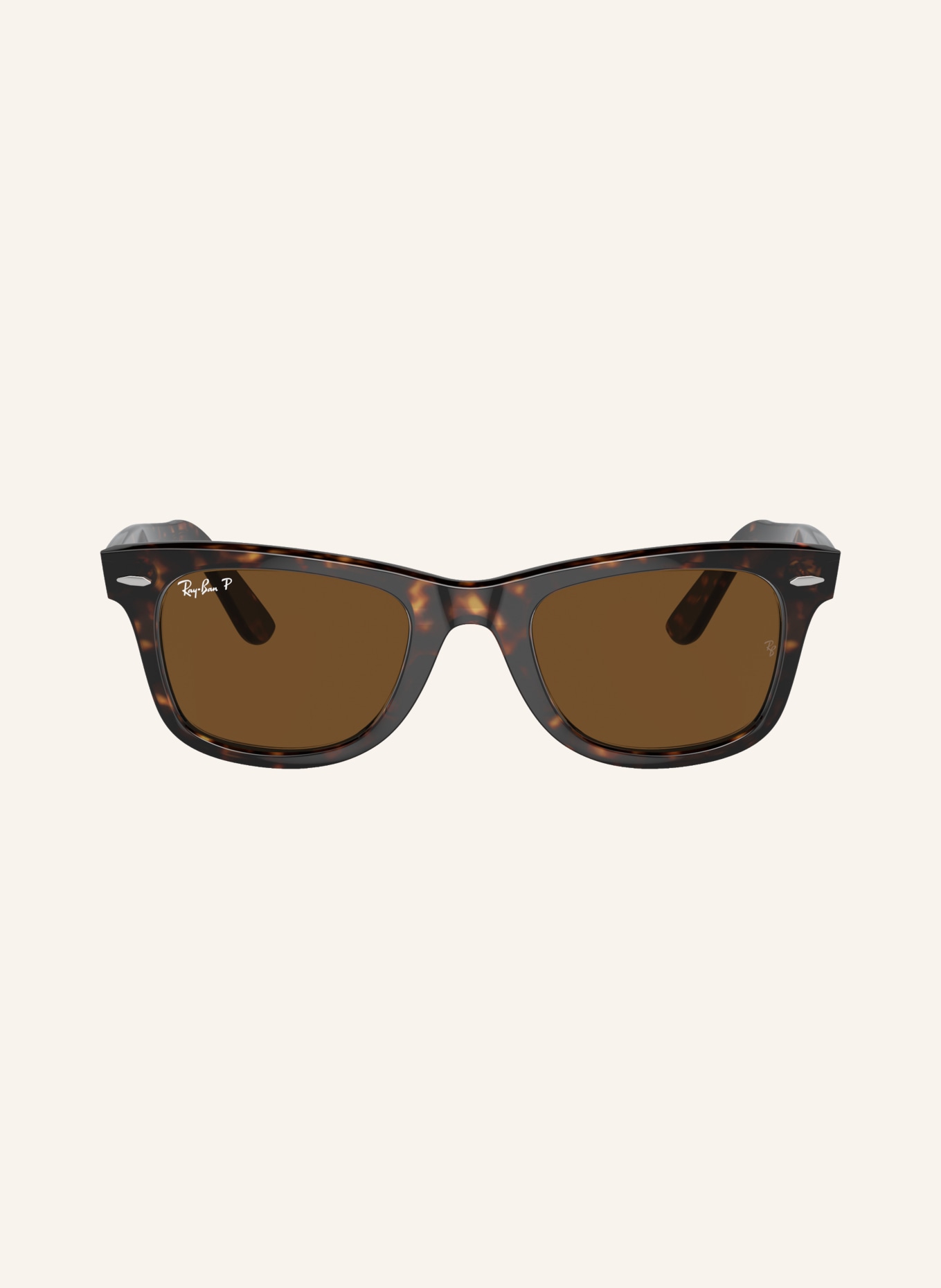 Ray-Ban Sonnenbrille RB2140 WAYFARER: HAVANA/ BRAUN POLARISIERT