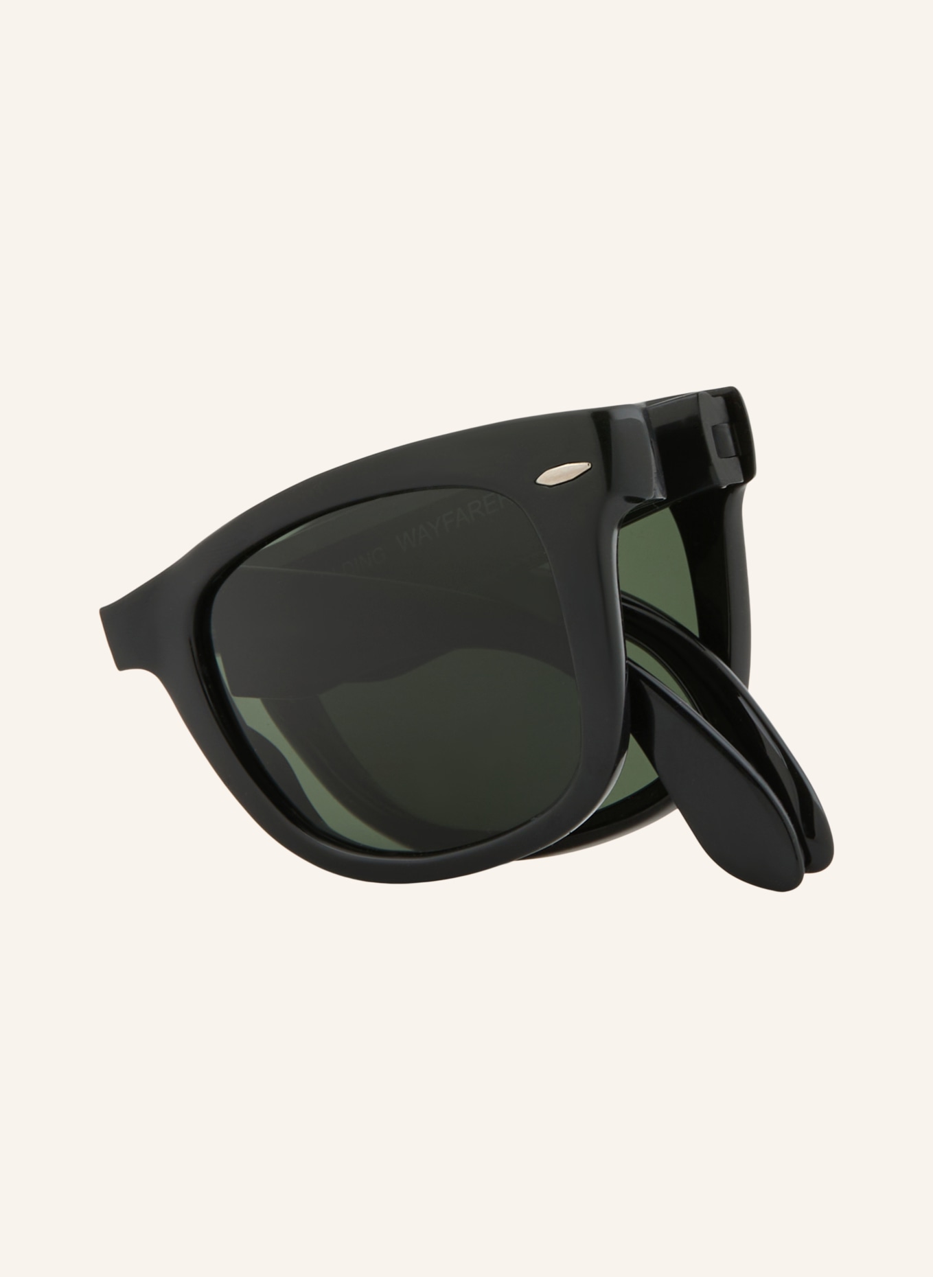 Ray-Ban Sonnenbrille RB4105: SCHWARZ/ GRÜN