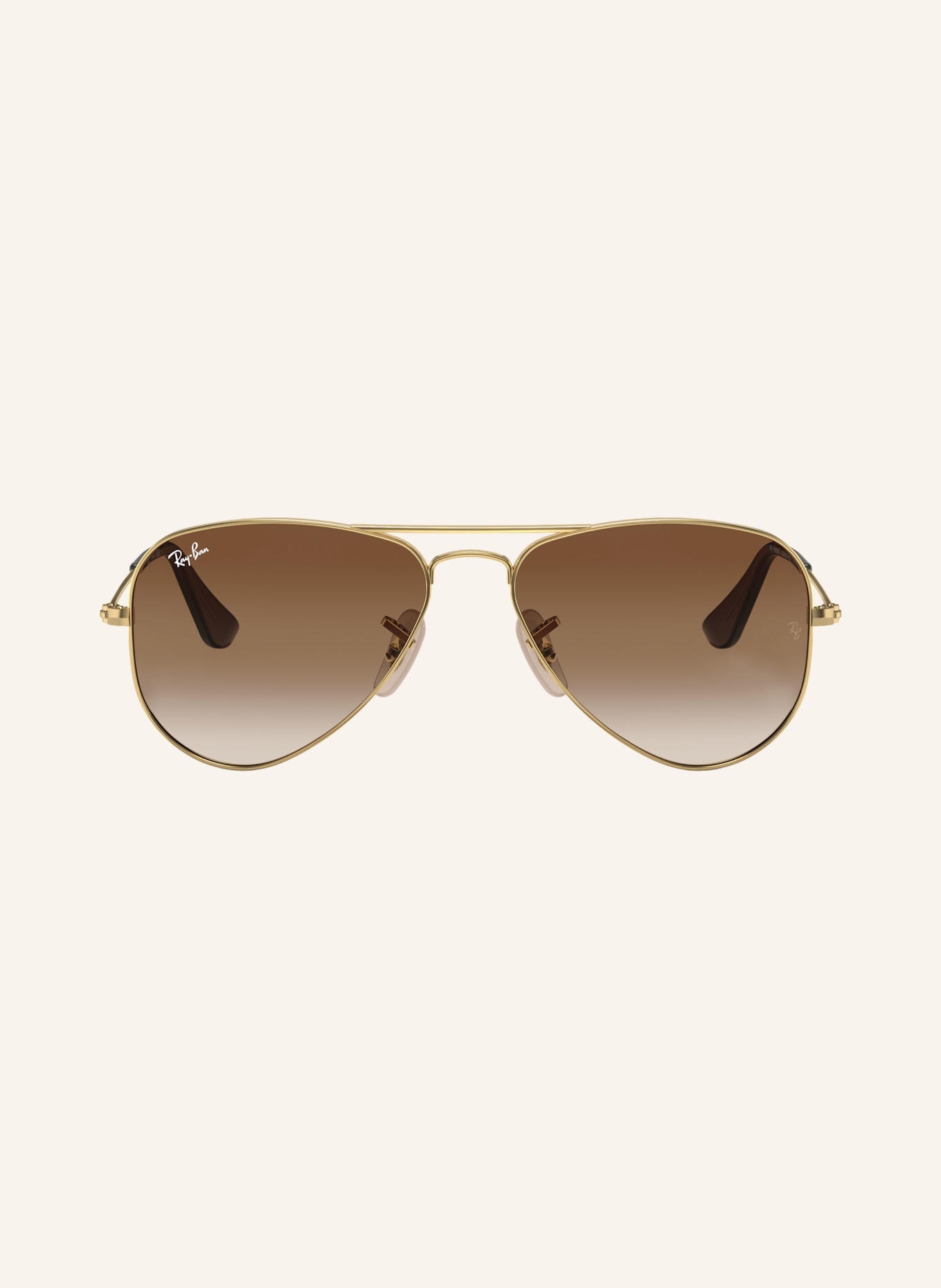 Ray-Ban Sonnenbrille RJ9506S: GOLD/ BRAUN VERLAUF