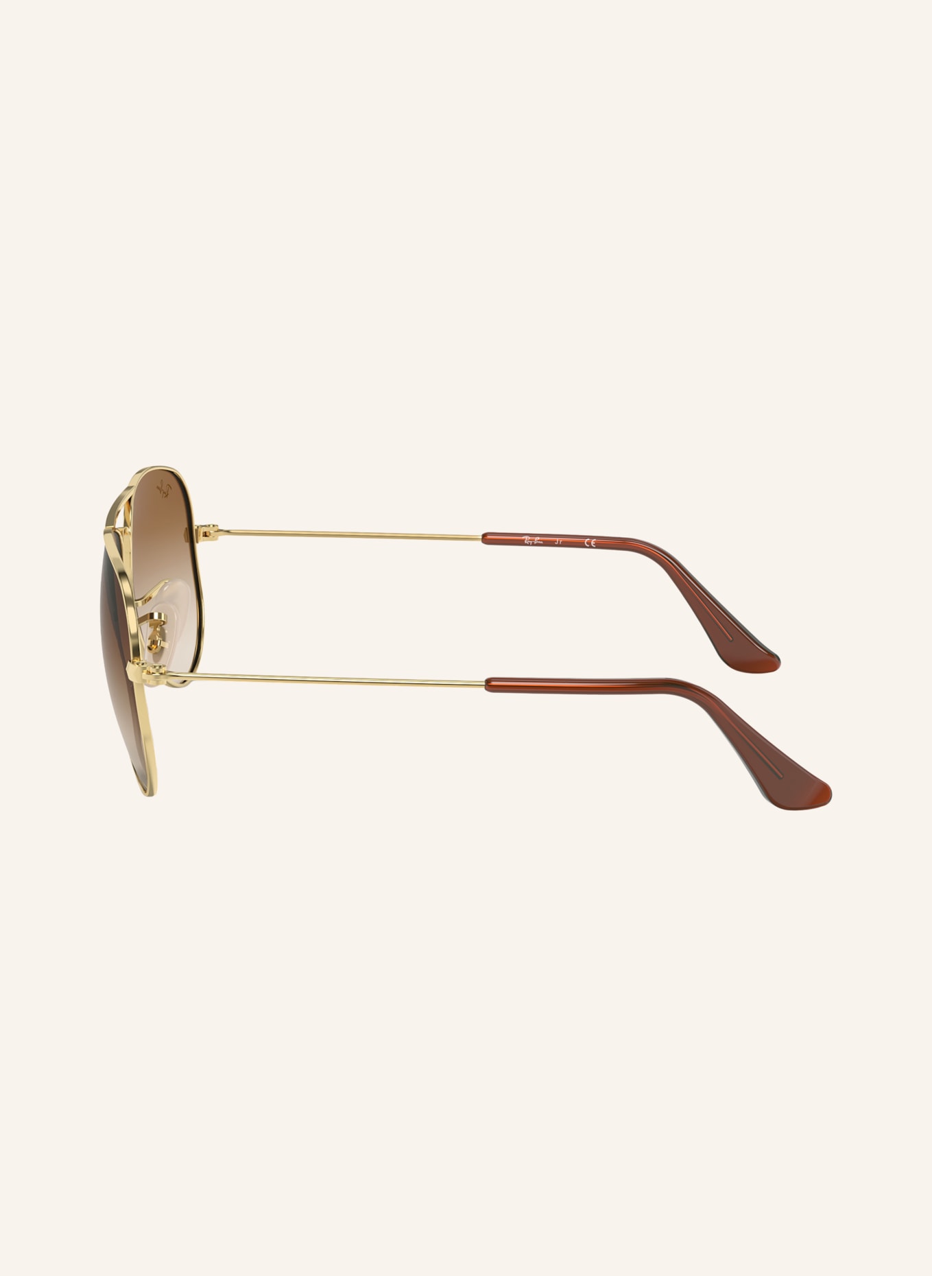 Ray-Ban Sonnenbrille RJ9506S: GOLD/ BRAUN VERLAUF