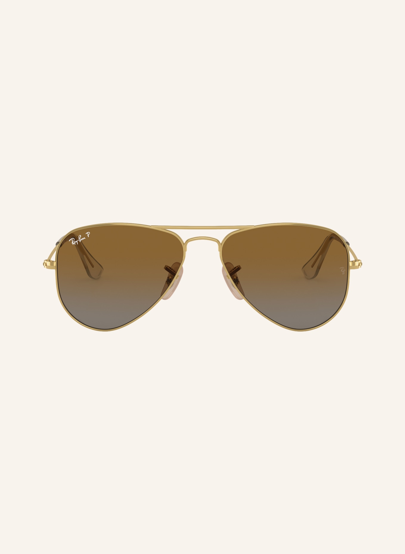 Ray-Ban RJ9506S Sunglasses: GOLD/BROWN POLARIZED