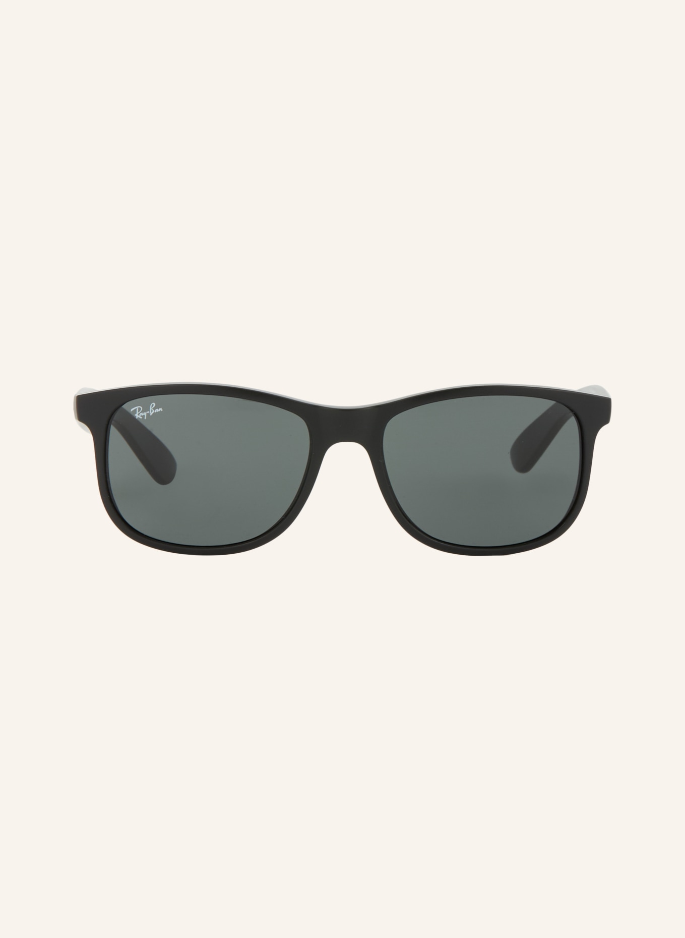 Ray-Ban Okulary przeciwsłoneczne RB4202: MATOWA CZERŃ / CIEMNOZIELONY