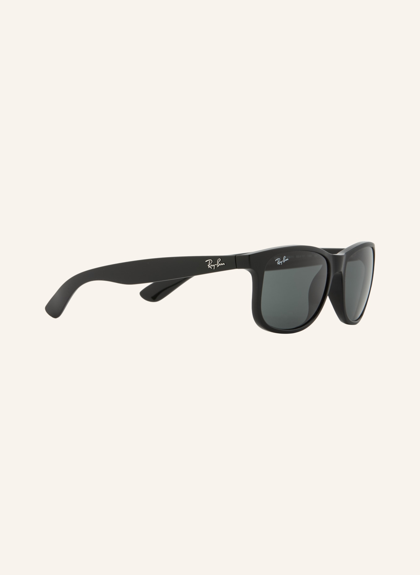 Ray-Ban Okulary przeciwsłoneczne RB4202: MATOWA CZERŃ / CIEMNOZIELONY