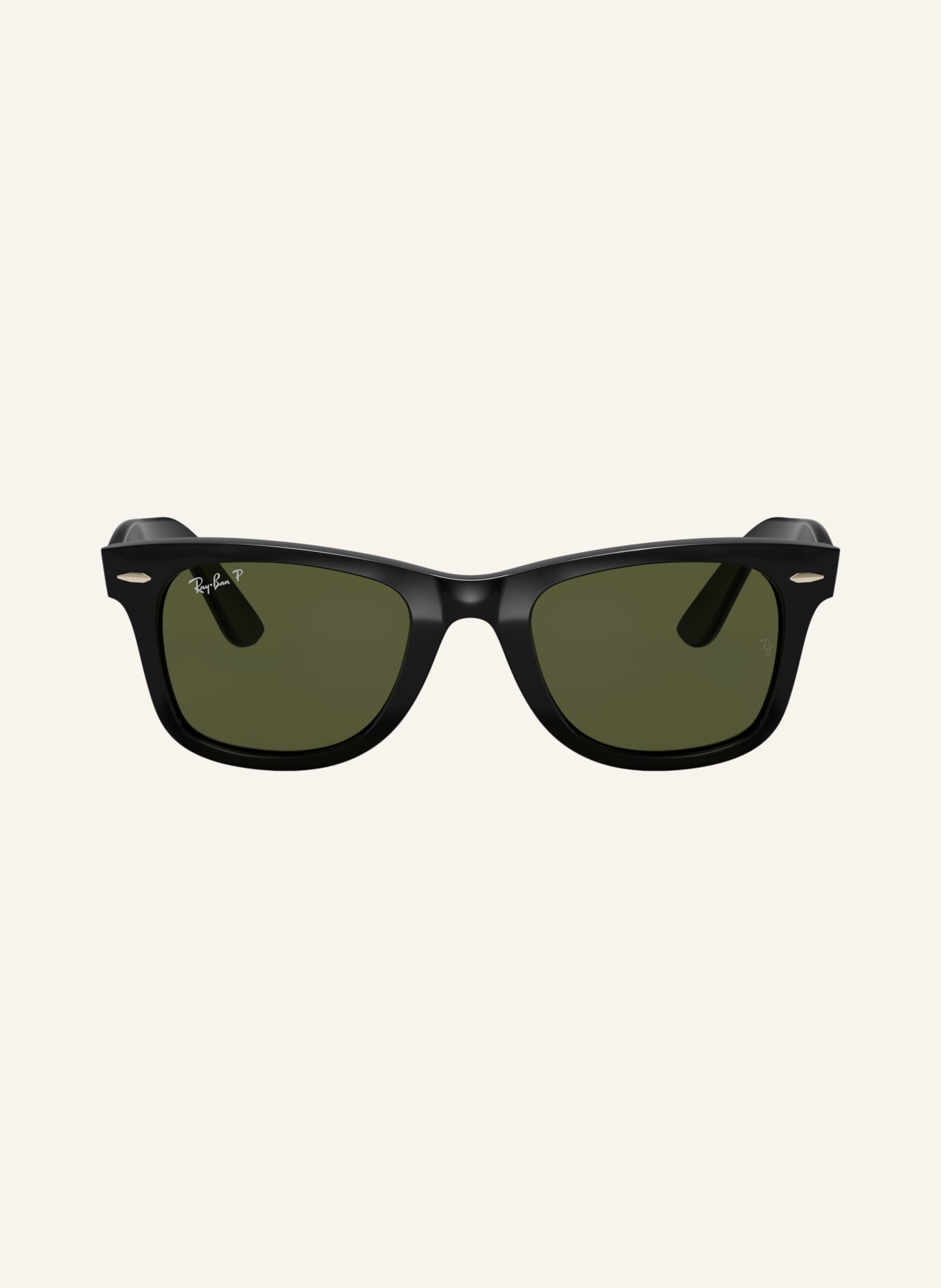 Ray-Ban Zonnebril RB4340: ZWART/ GROEN