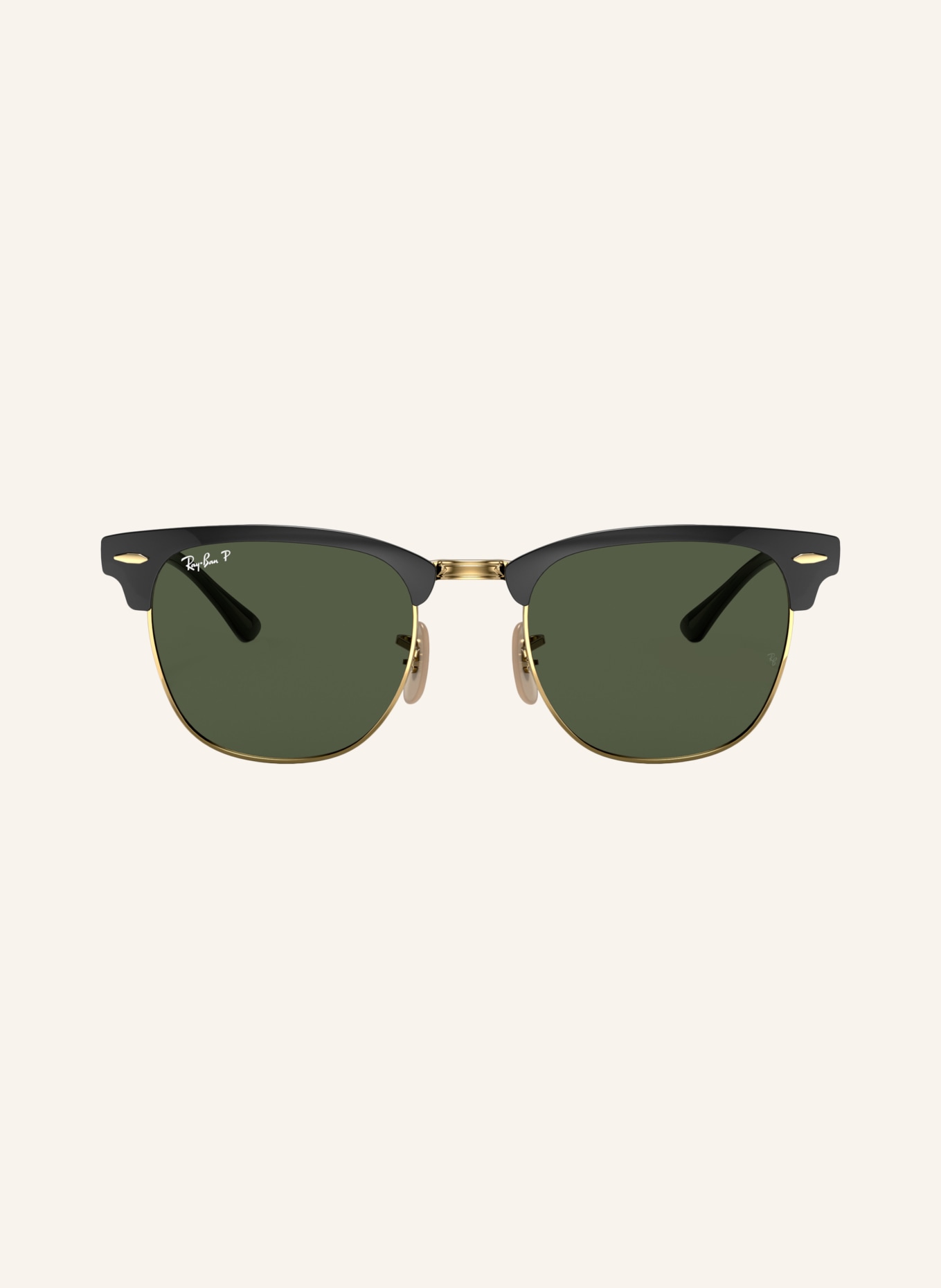 Ray-Ban Sonnenbrille RB3716: SCHWARZ/ GOLD/ GRÜN